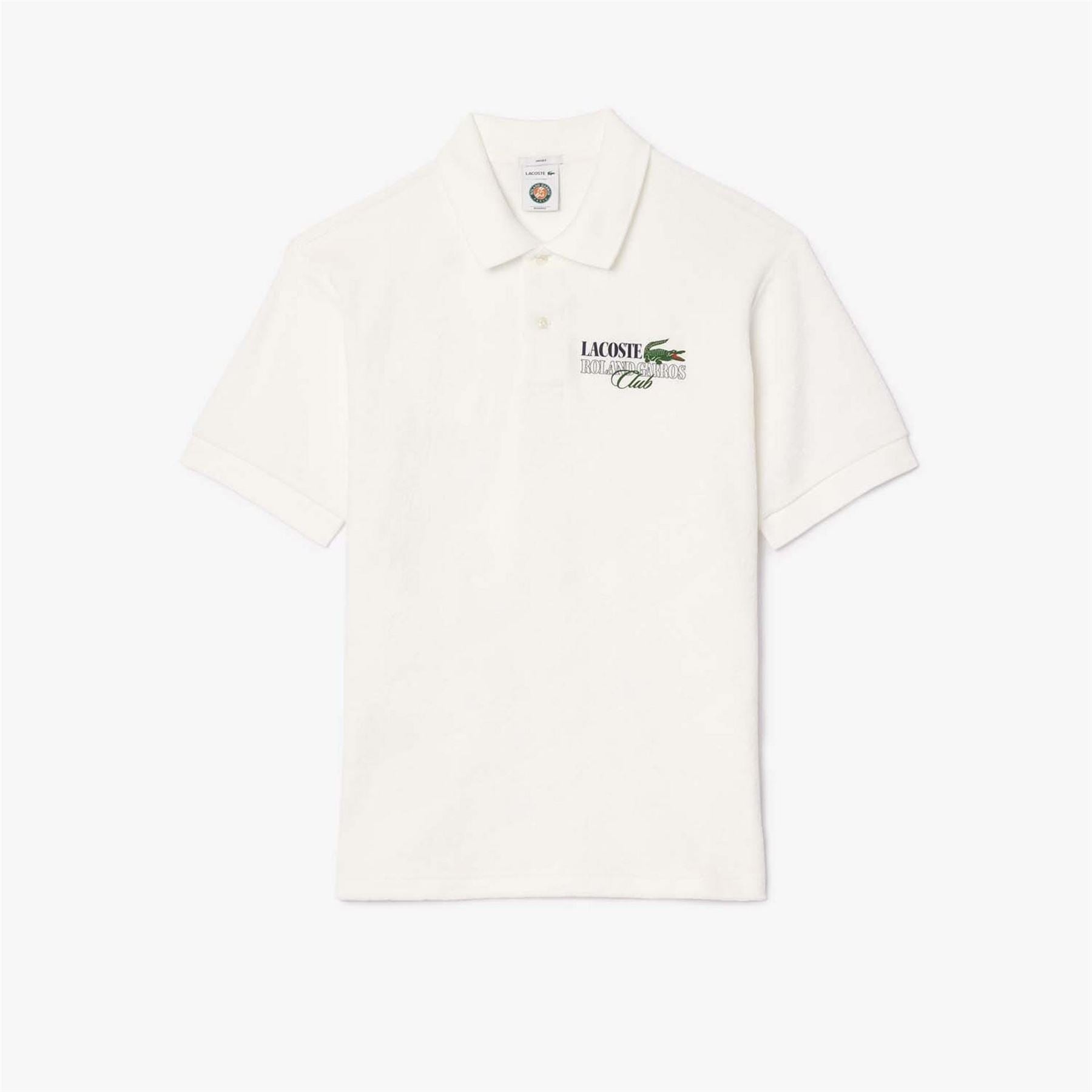 Lacoste Fit Roland Garros Edition Terry Polo Shirt