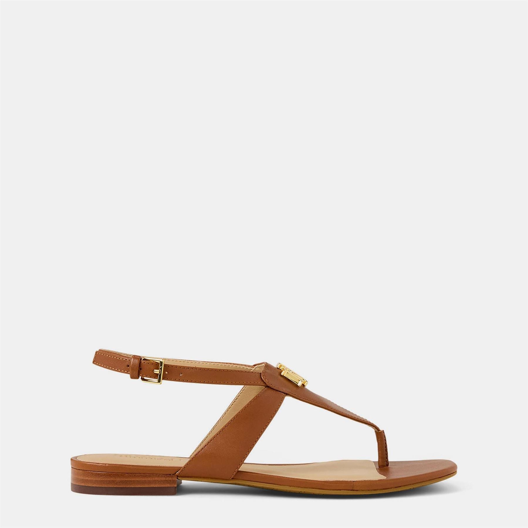 Lauren by Ralph Lauren Leather Sandal