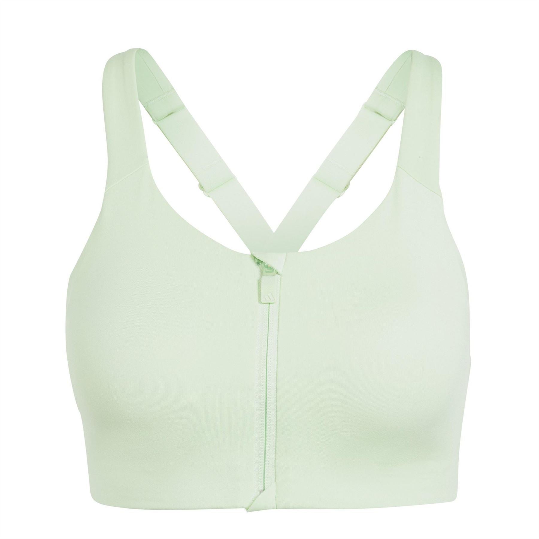 adidas Tlrdim Lux Zipped Non Wired High Impact Sports Bra