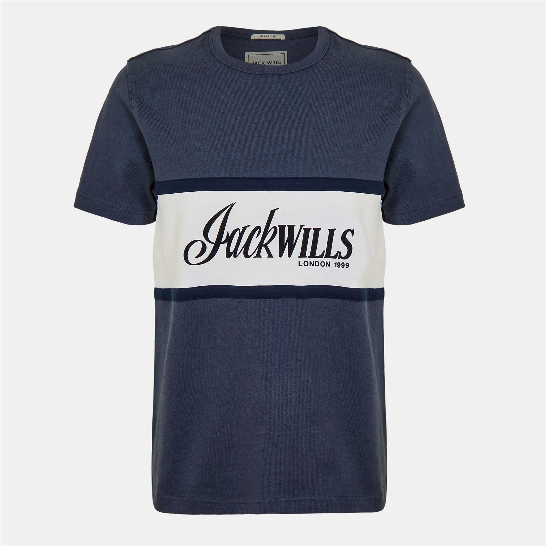 Jack Wills Jw Colour Block Regular Fit T-Shirt