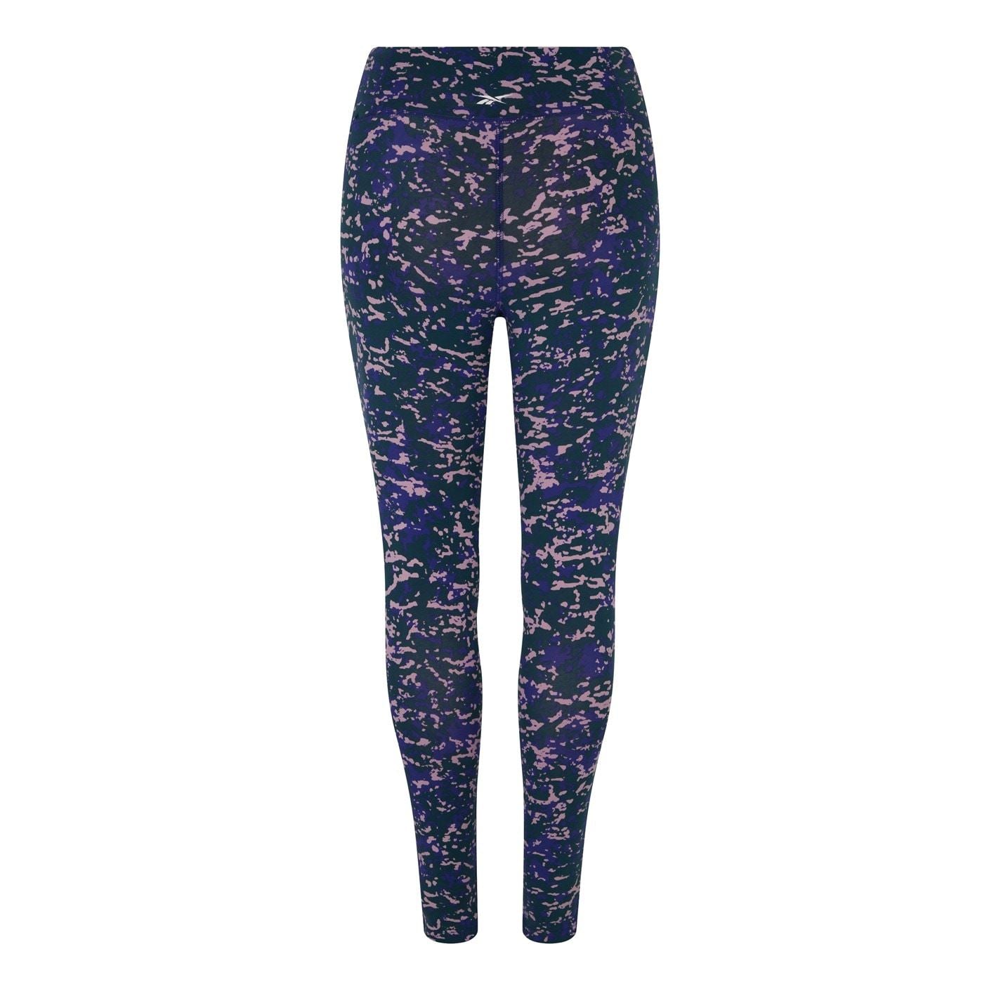 Reebok Womens Modern Safari Cotton Leggings Gym Legging