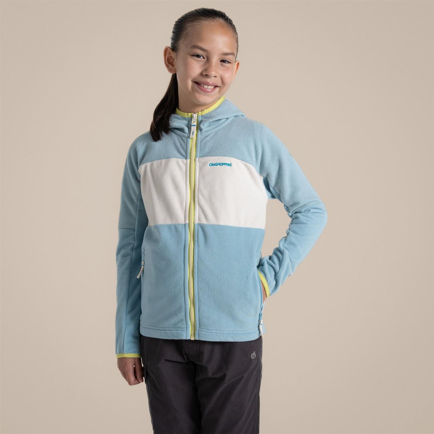Craghoppers Bindloe Color Block Hooded Full Zipper Jacket