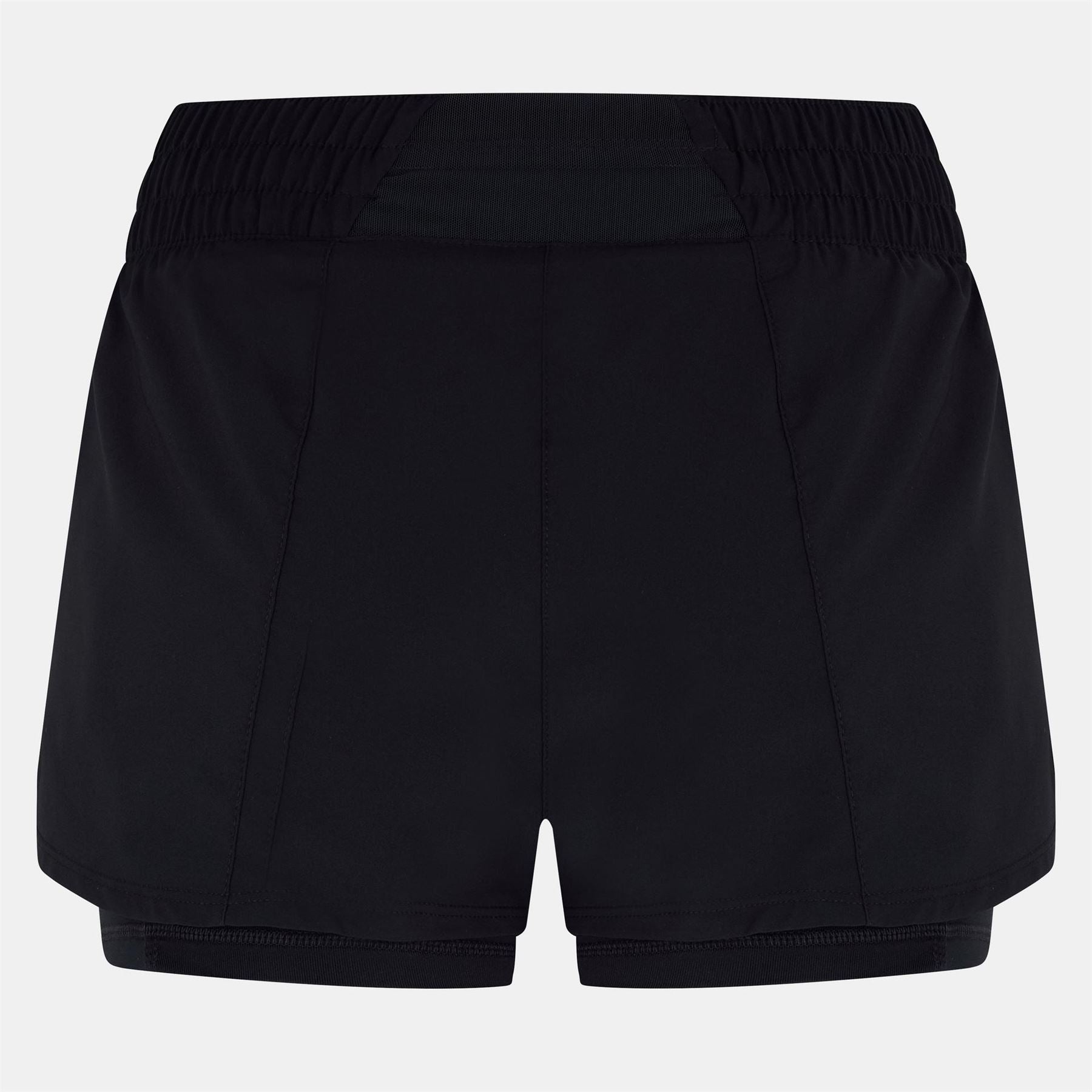 Nike Womens Dri Fit Mid Rise 3 2 In 1 Shorts
