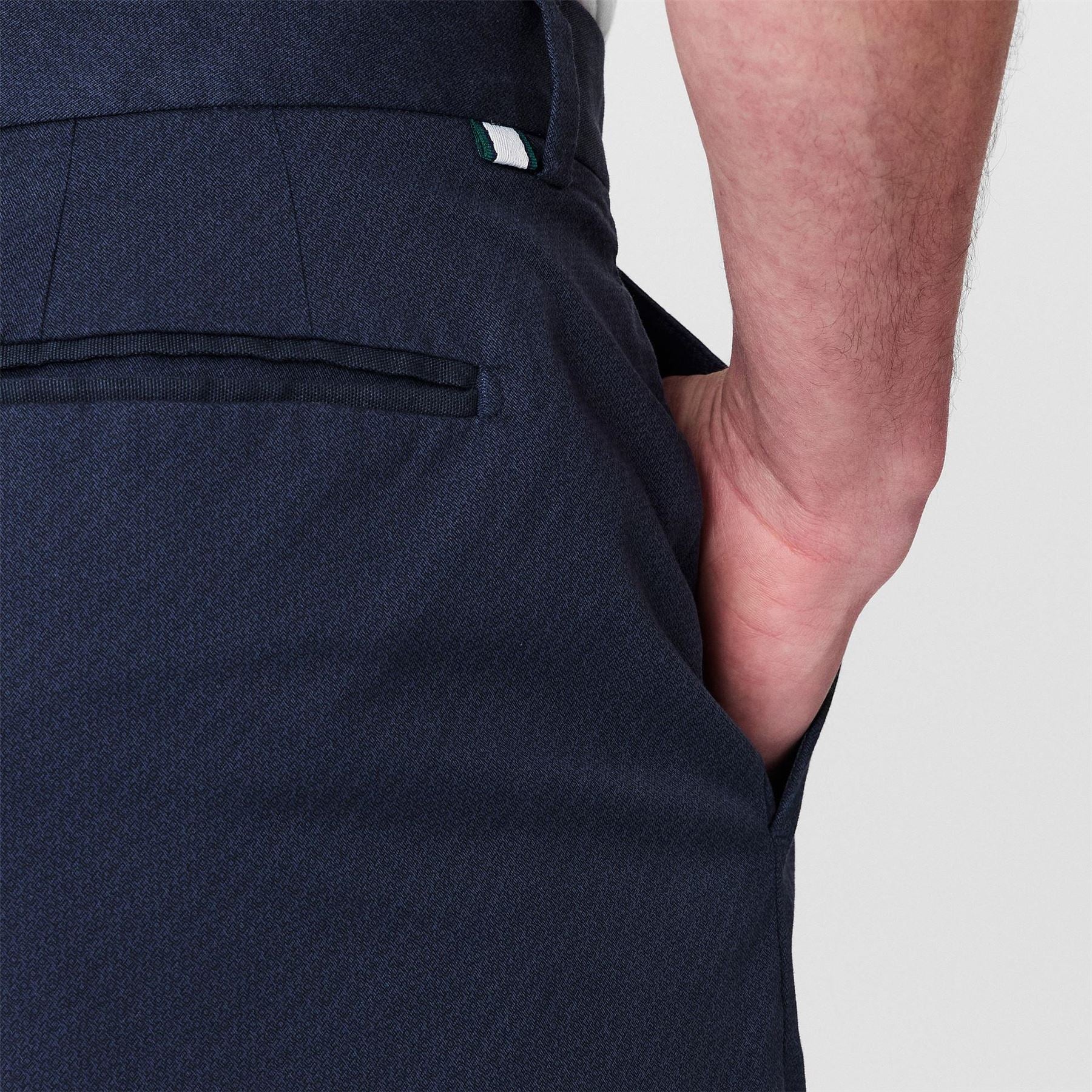 Ted Baker Geo Geometric Patterned Five Pocket Chinos