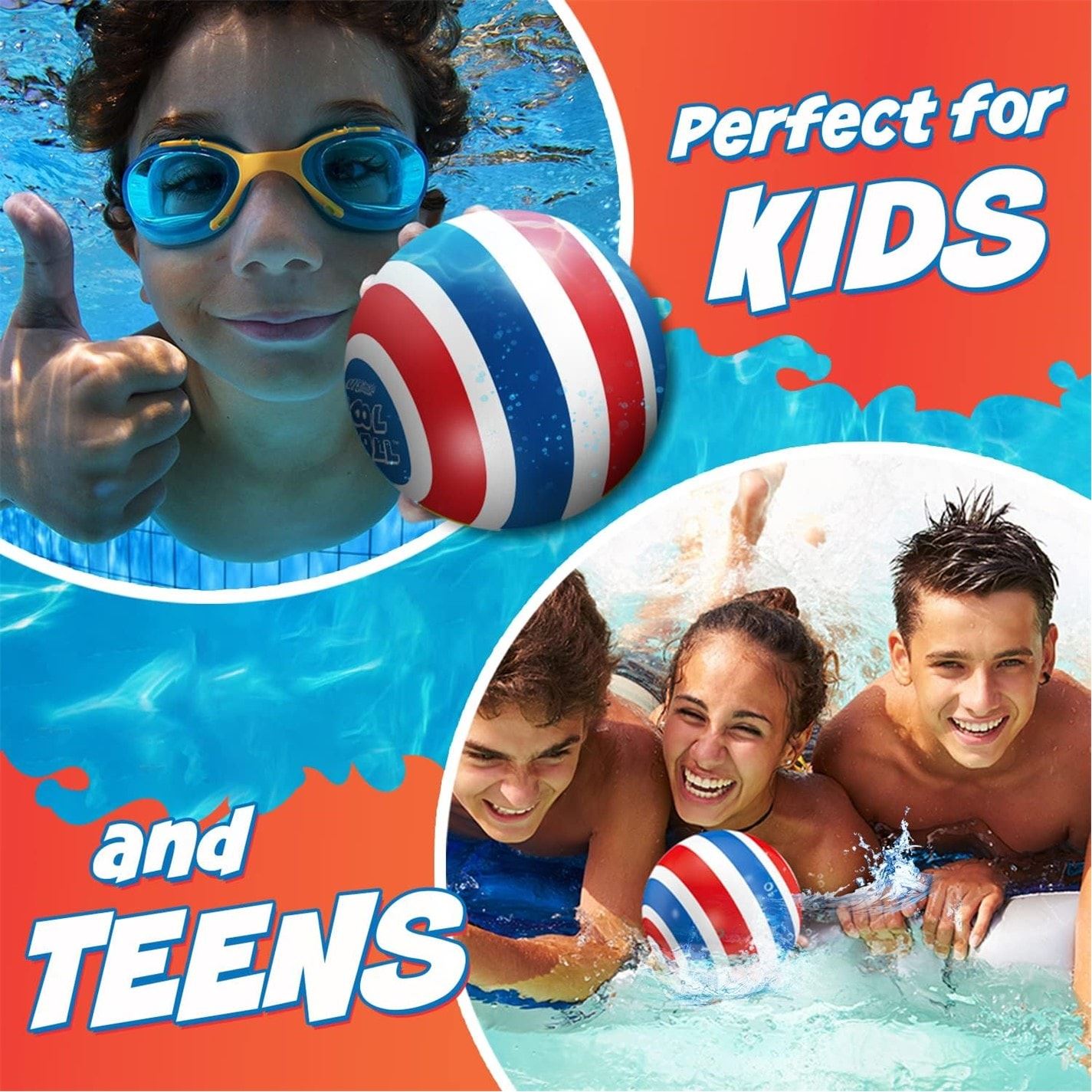 Activ Life Adults Pool Ball Swimming Toys