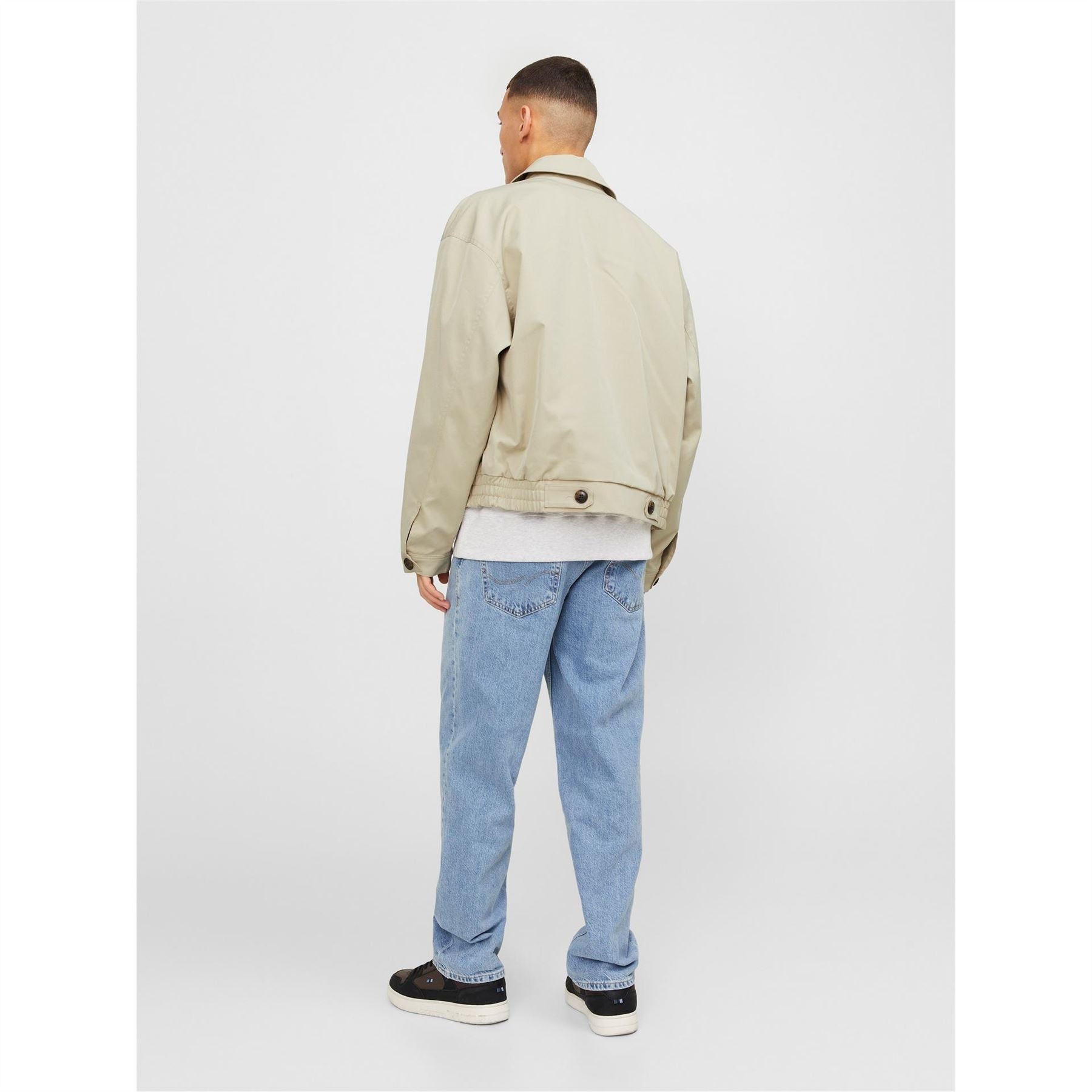 Jack and Jones Short Relaxed Fit Harrington Jacket