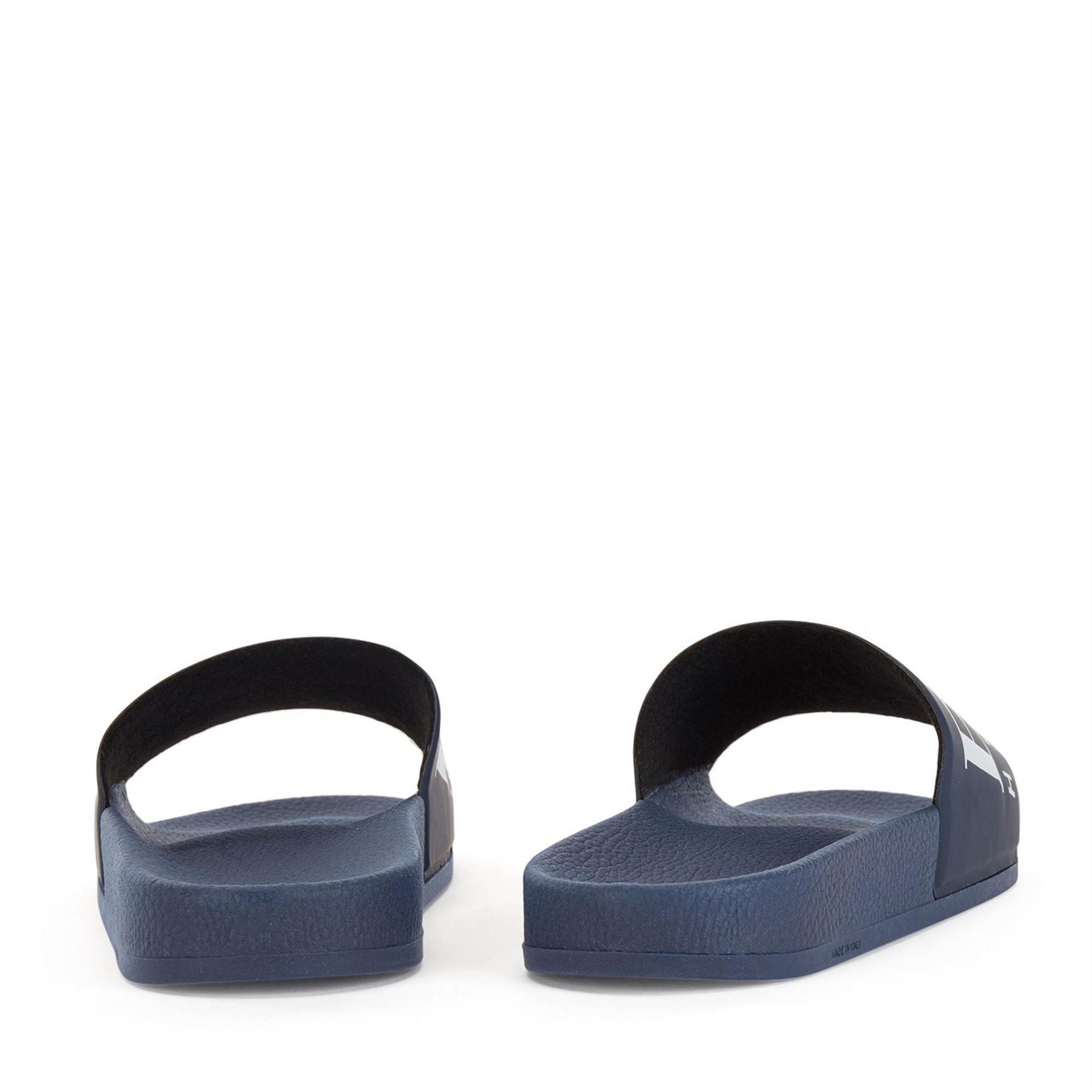 Boss Solar Slides Open Toe Flats