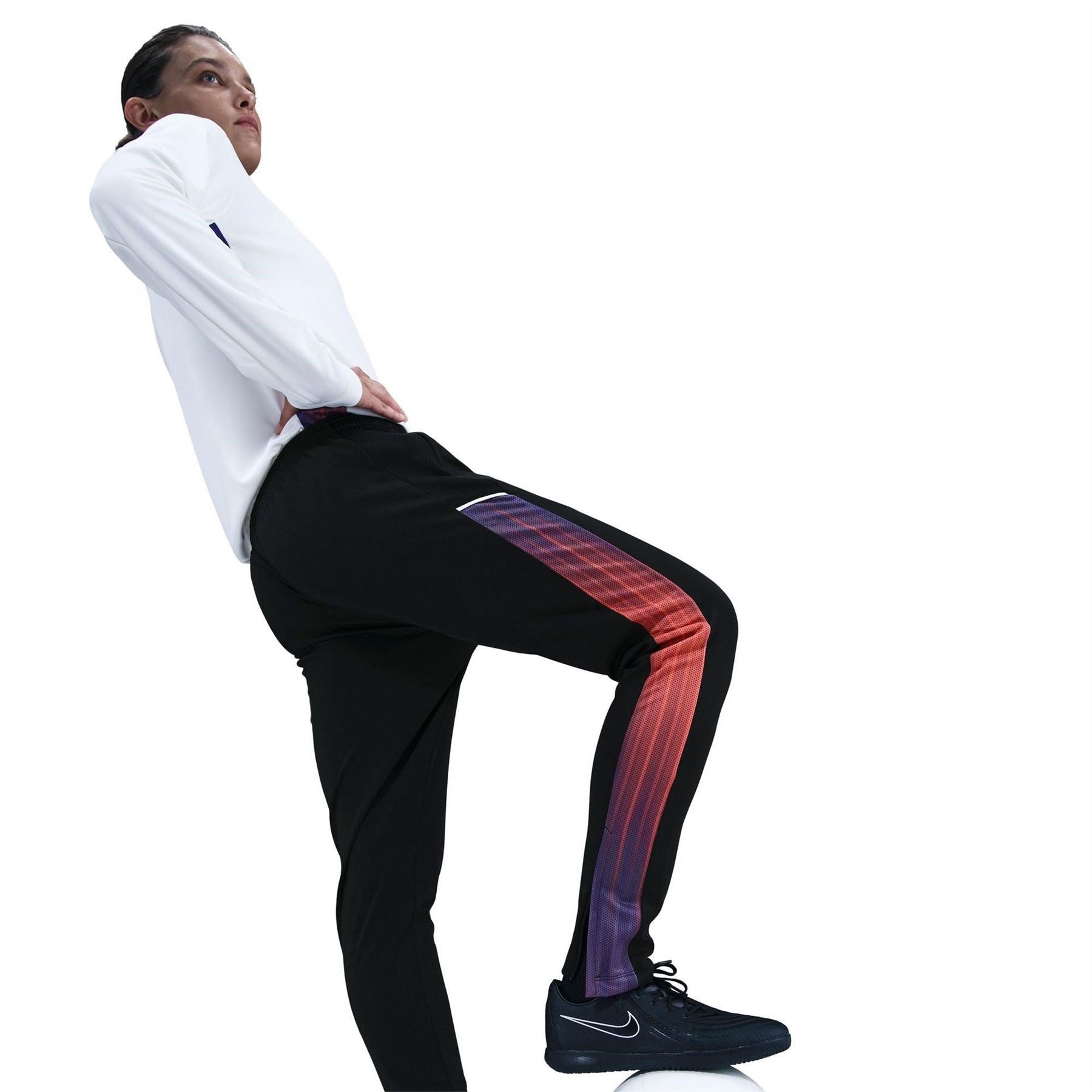 Nike Color Block Tapered Fit Track Pants