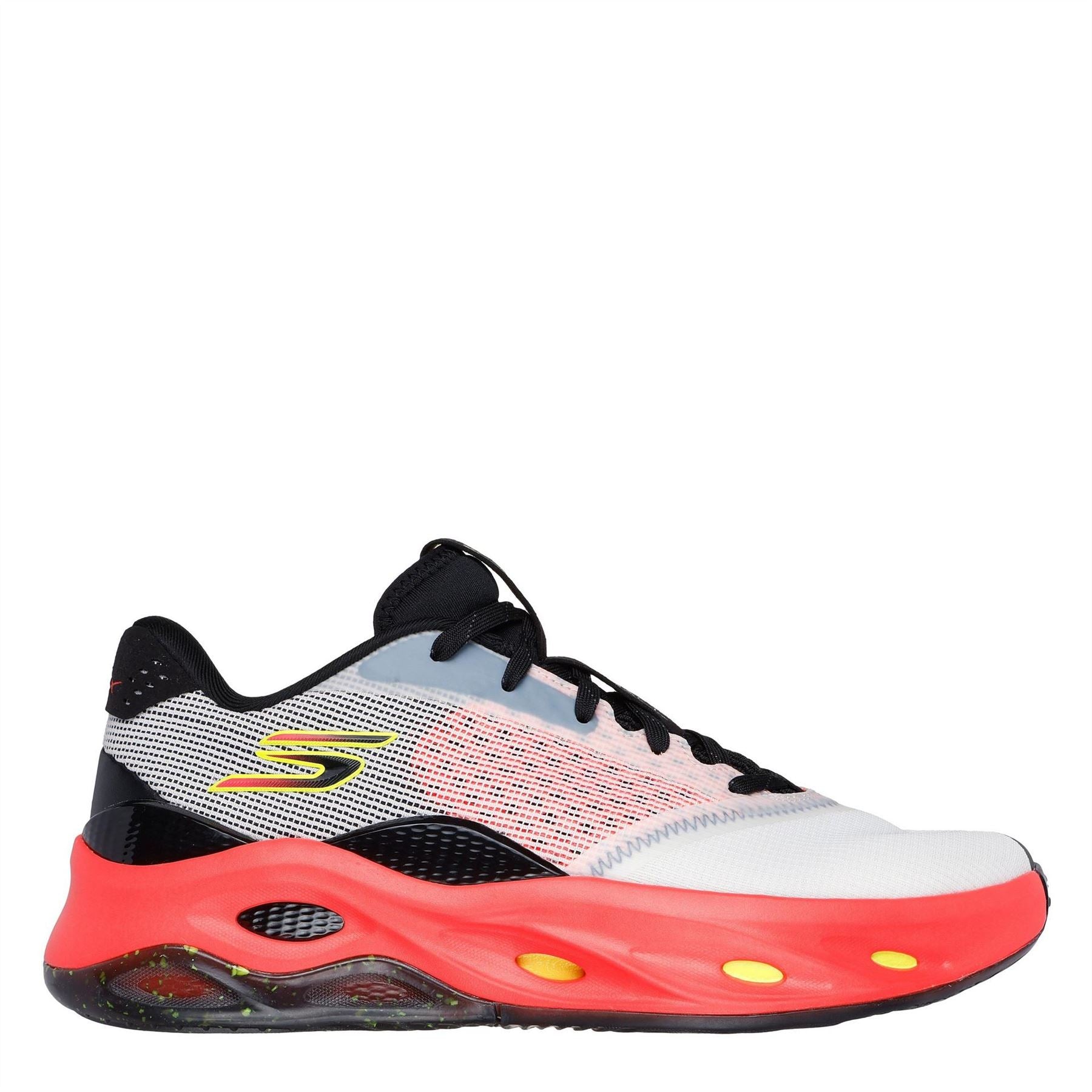 Skechers Mens Stability Mesh Comfort Coll High Top Trainers