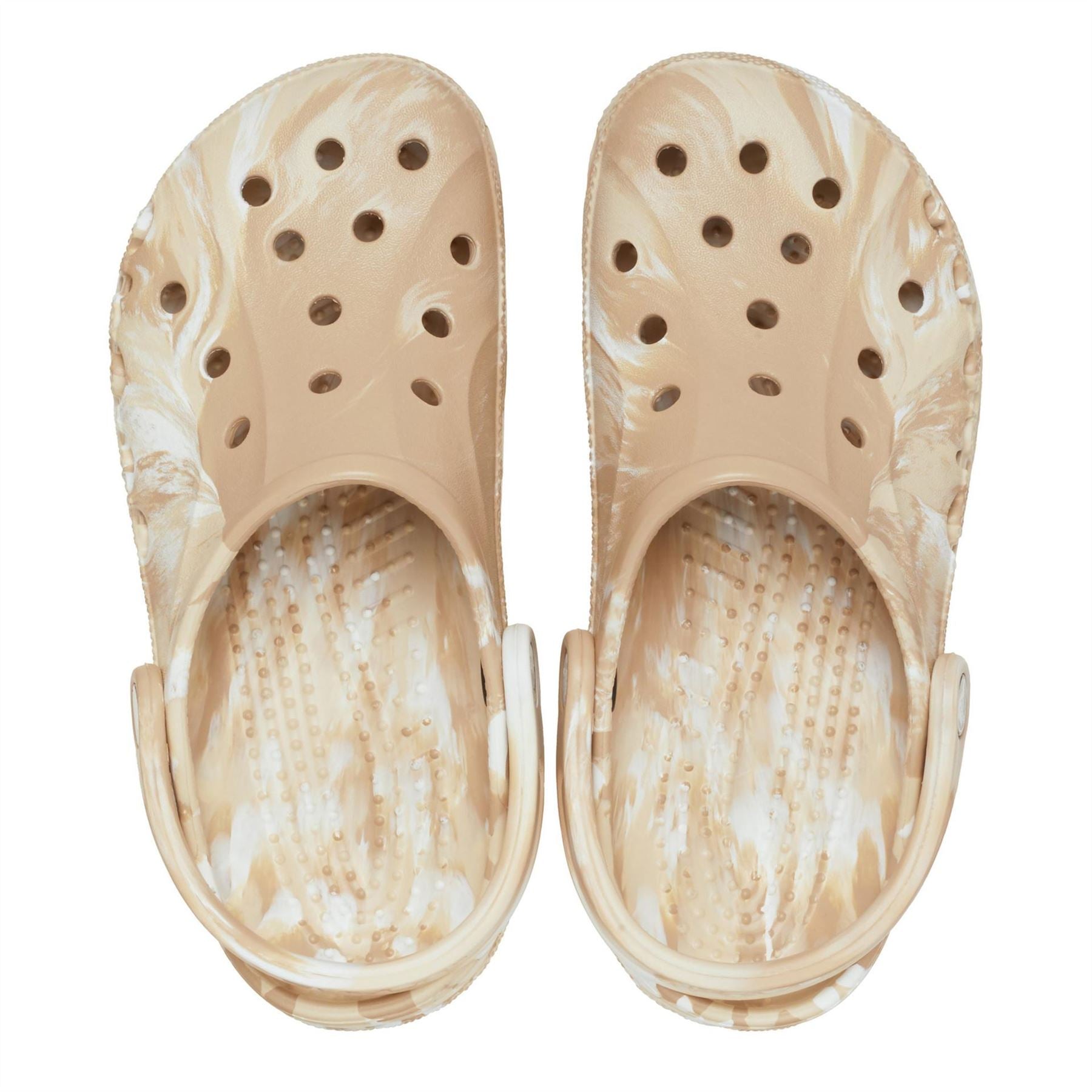 Crocs Baya Marble Print Mules