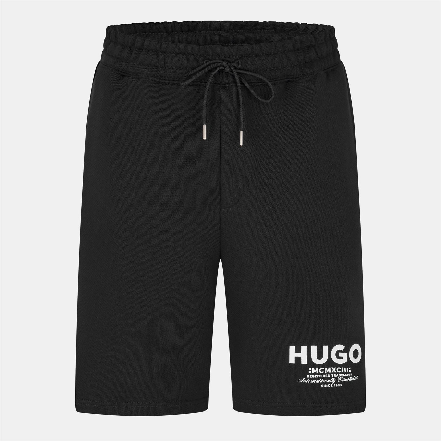 Hugo Nomario Lettering Sweat Shorts