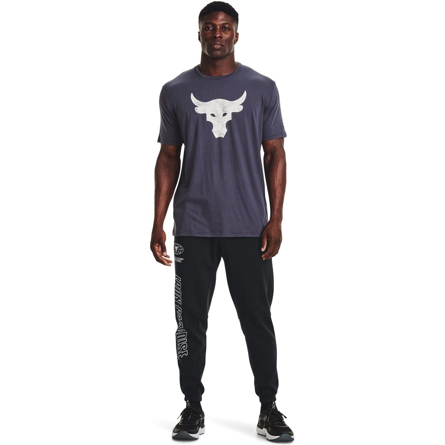 Under Armour Mens Project Rock Brahma Short Sleeve T-Shirt