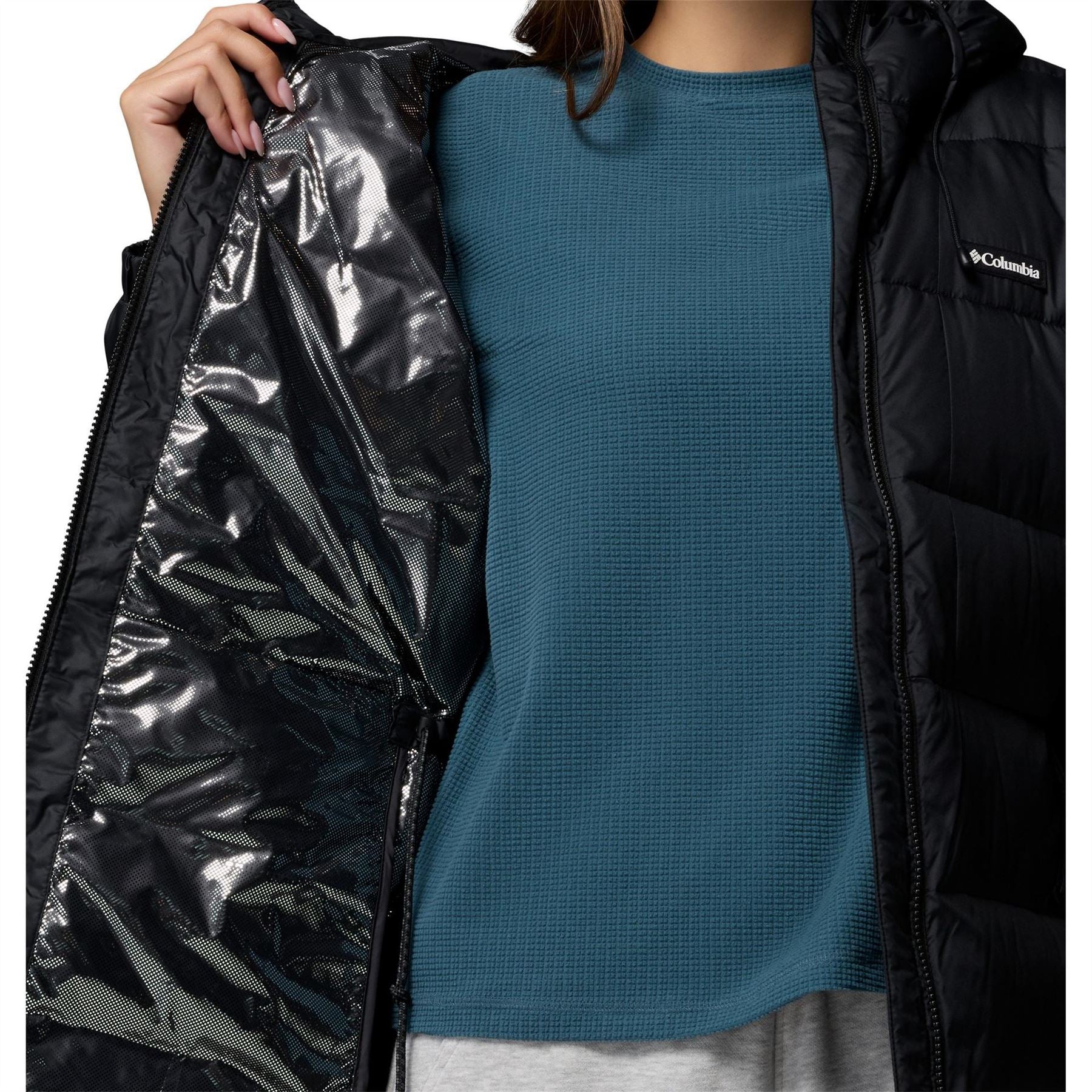 Columbia Pike Lake Thermal Reflective Water Repellent Insulated Puffer Jacket