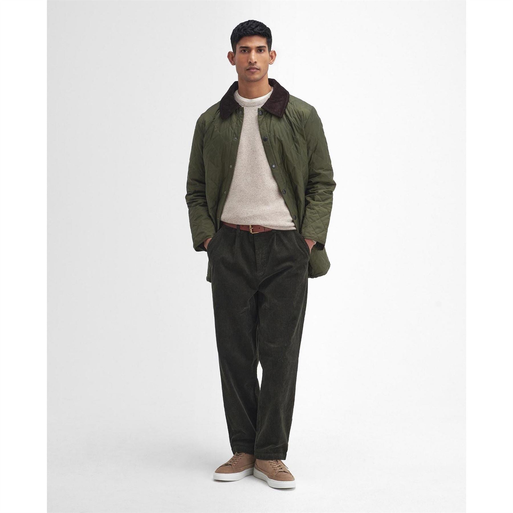 Barbour Heritage Liddesdale Diamond Quilted Long Sleeve Quilted Jacket