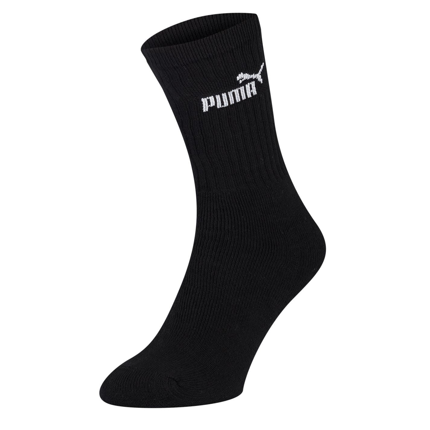 Puma Mens 3 Pack Crew Socks