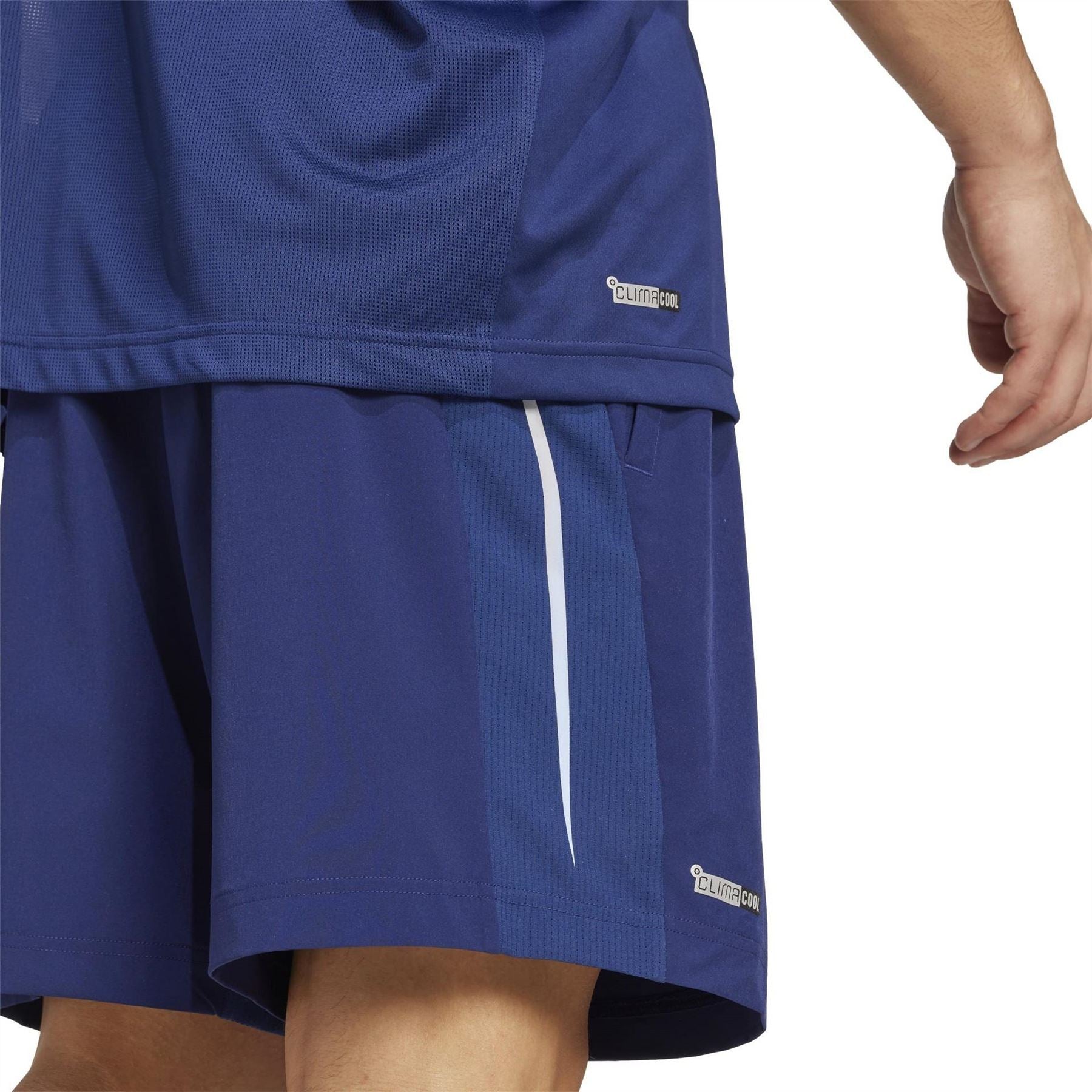 adidas Solid Patterned Regular Fit Running Shorts