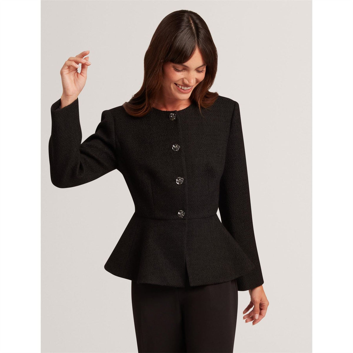 Ted Baker Peplum Jacket Ld64