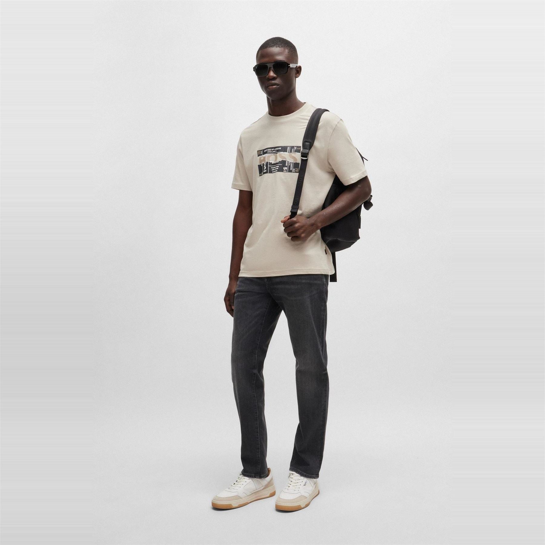 Boss Slim Fit Five Pocket Design Jeans