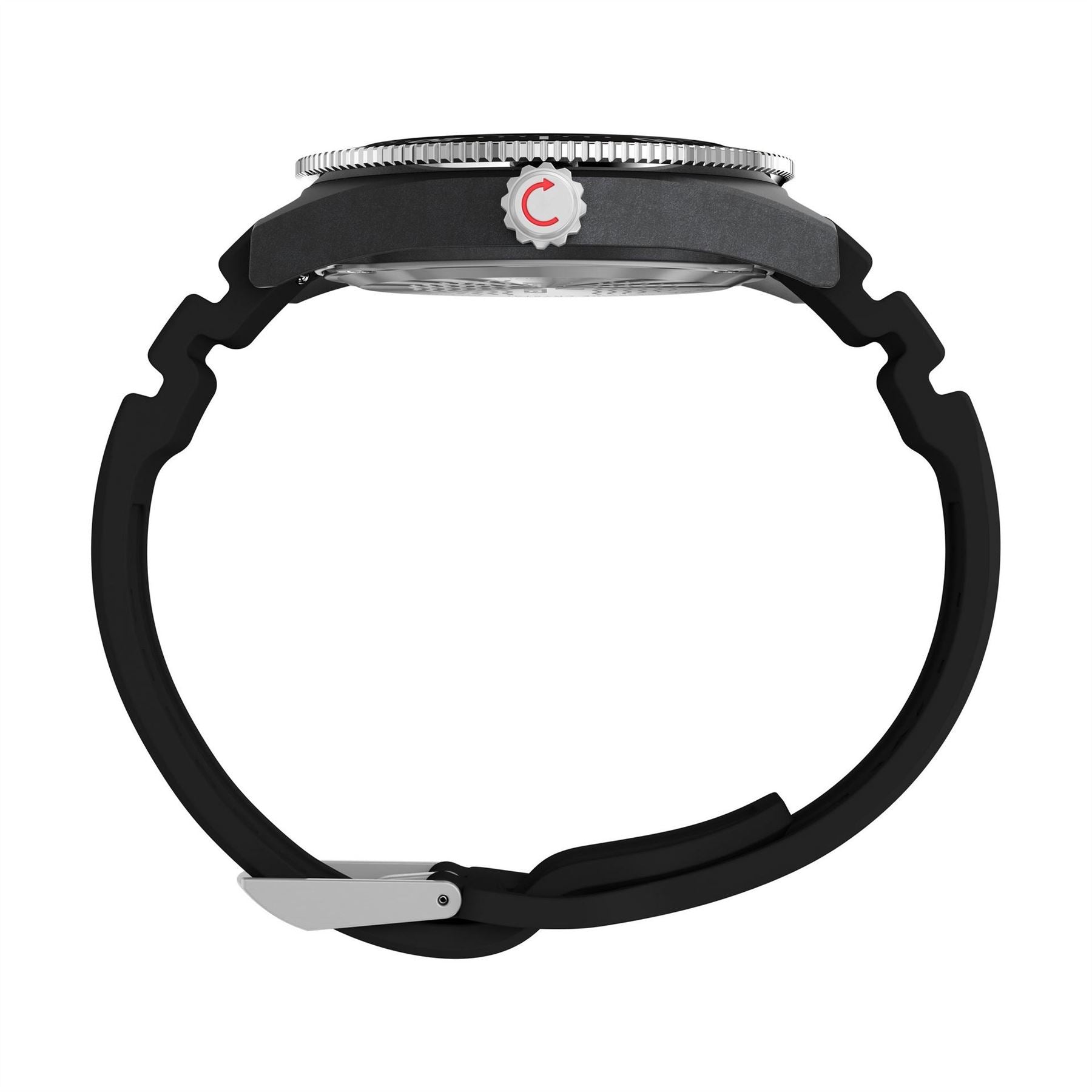 Timex Water Meridian Dive Rubber Strap Analogue Watch