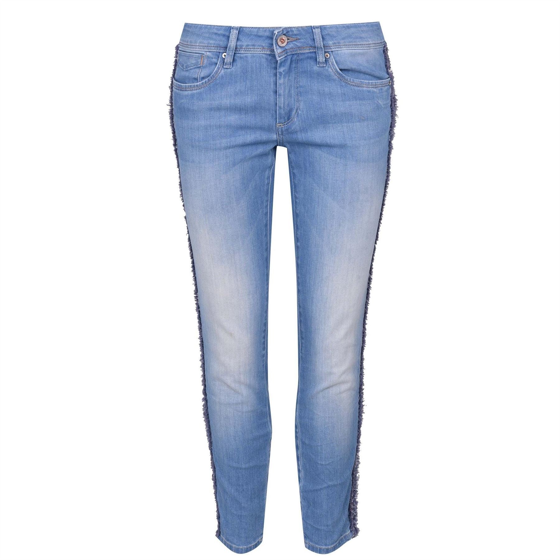 Salsa Shape Enchancing Capri With Stripe Detail