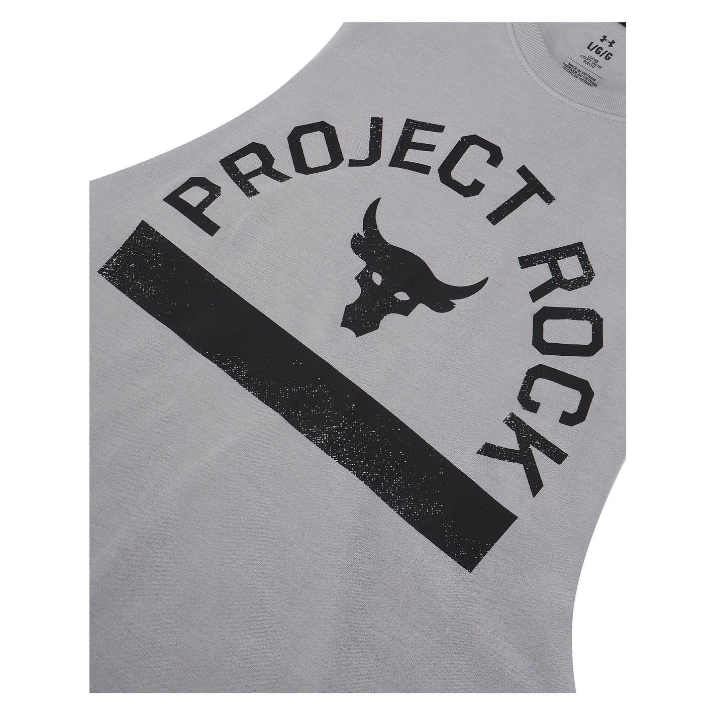 Under Armour Mens Armour Ua Pjt Rck Payoff Graphic Sl T-Shirt