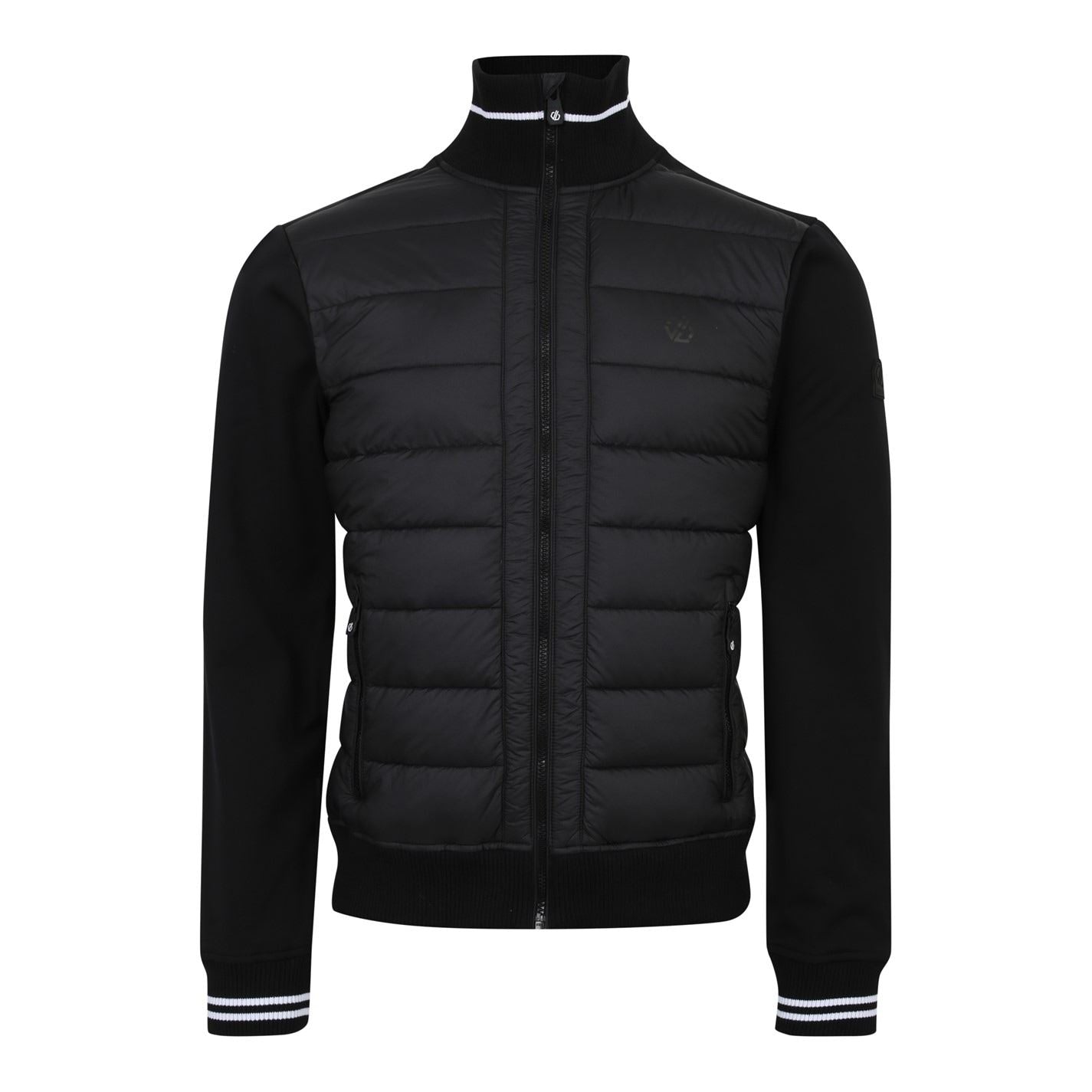 Dare 2b Solid Patterned Ribbed Cuff Ski Jacket