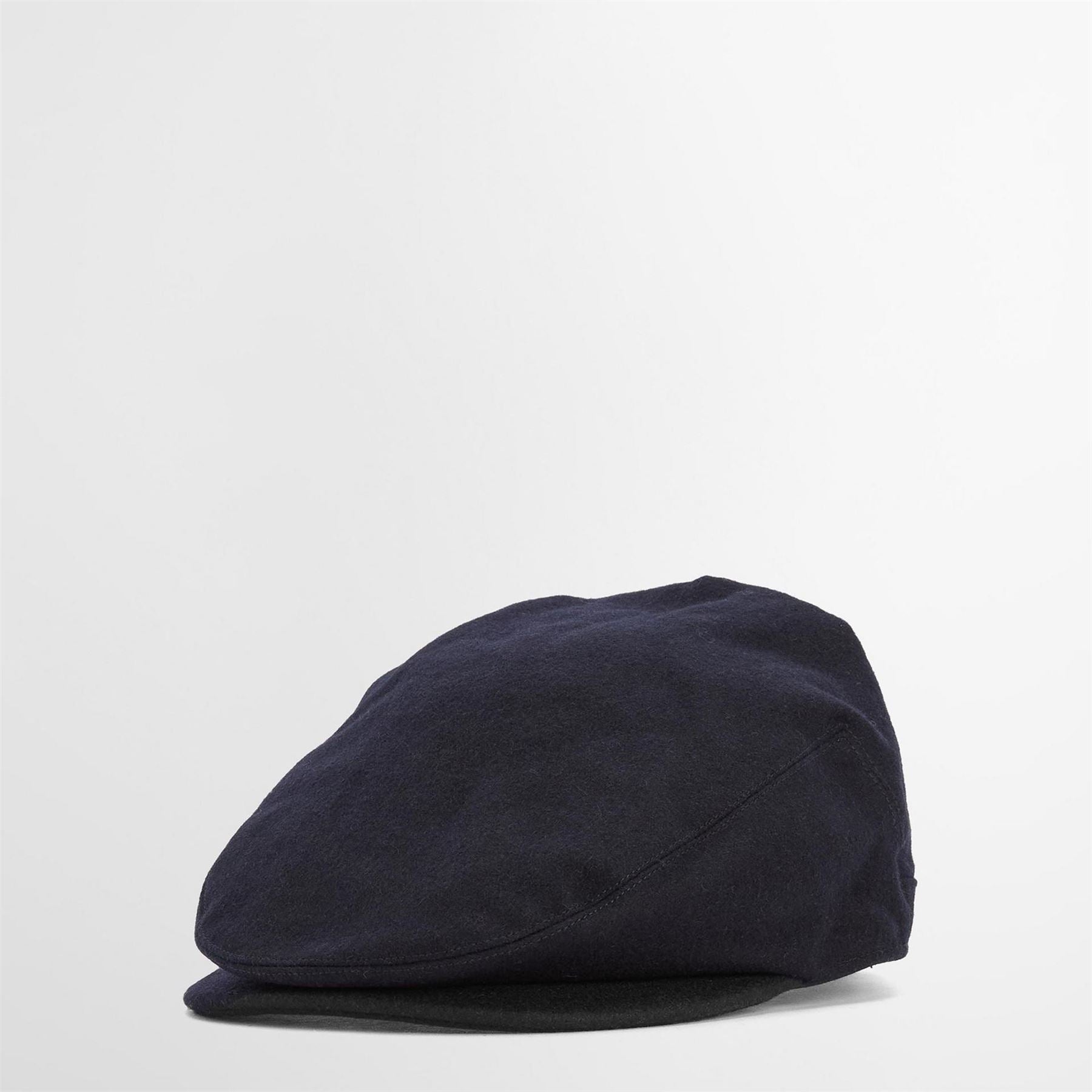 Barbour Wool Mix Flat Cap