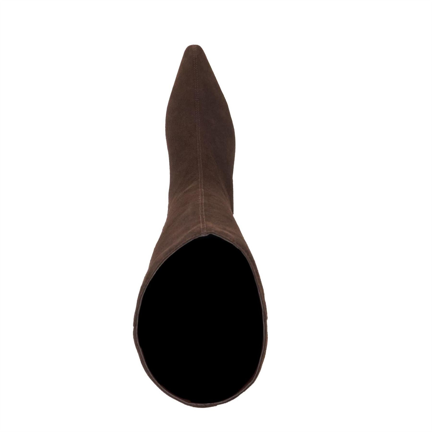 Dune London Siana LD61 Knee High Almond Toe Boots