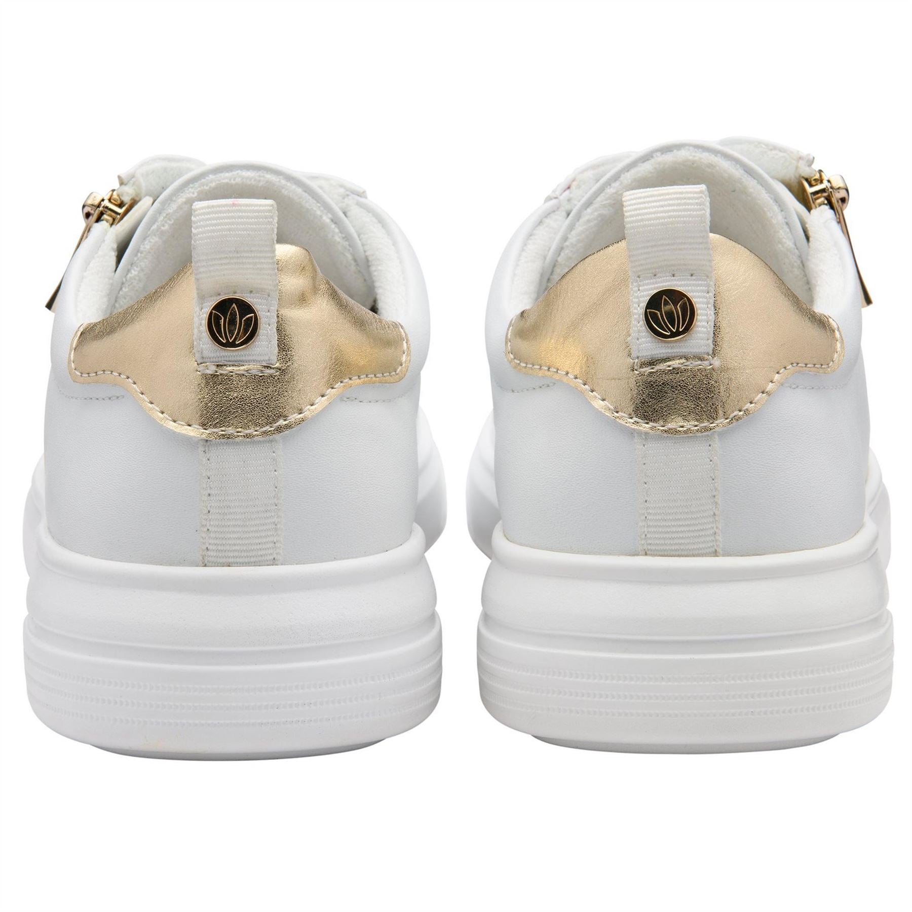 Lotus Shoes Alessia Low Top Sneakers with Lace-Up