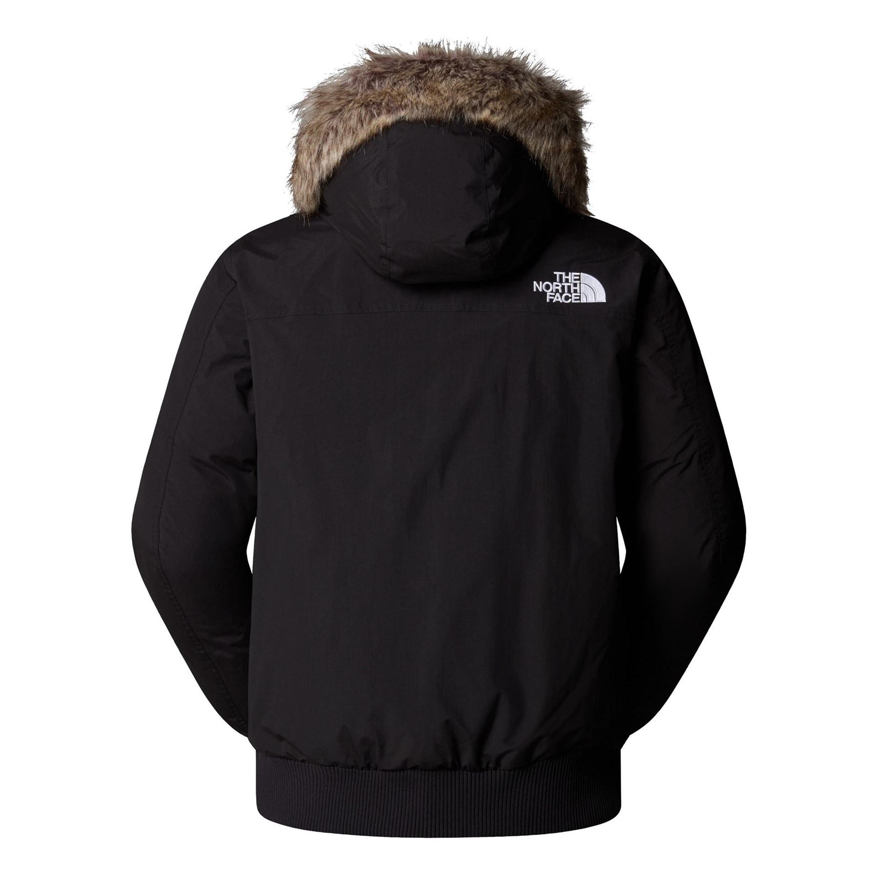 The North Face Mcmurdo Solid Patterned Hooded Ribbed Cuff Bomber Jacket