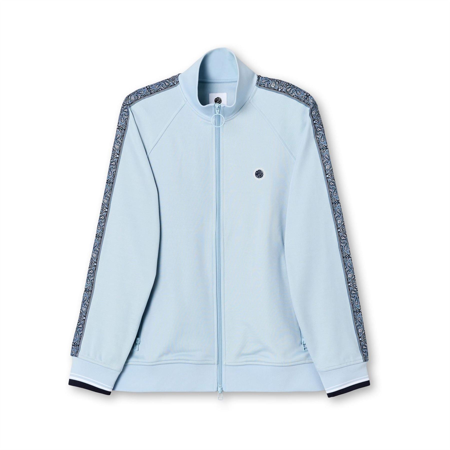 Pretty Green Mock Neck Regular Fit Athletic Top