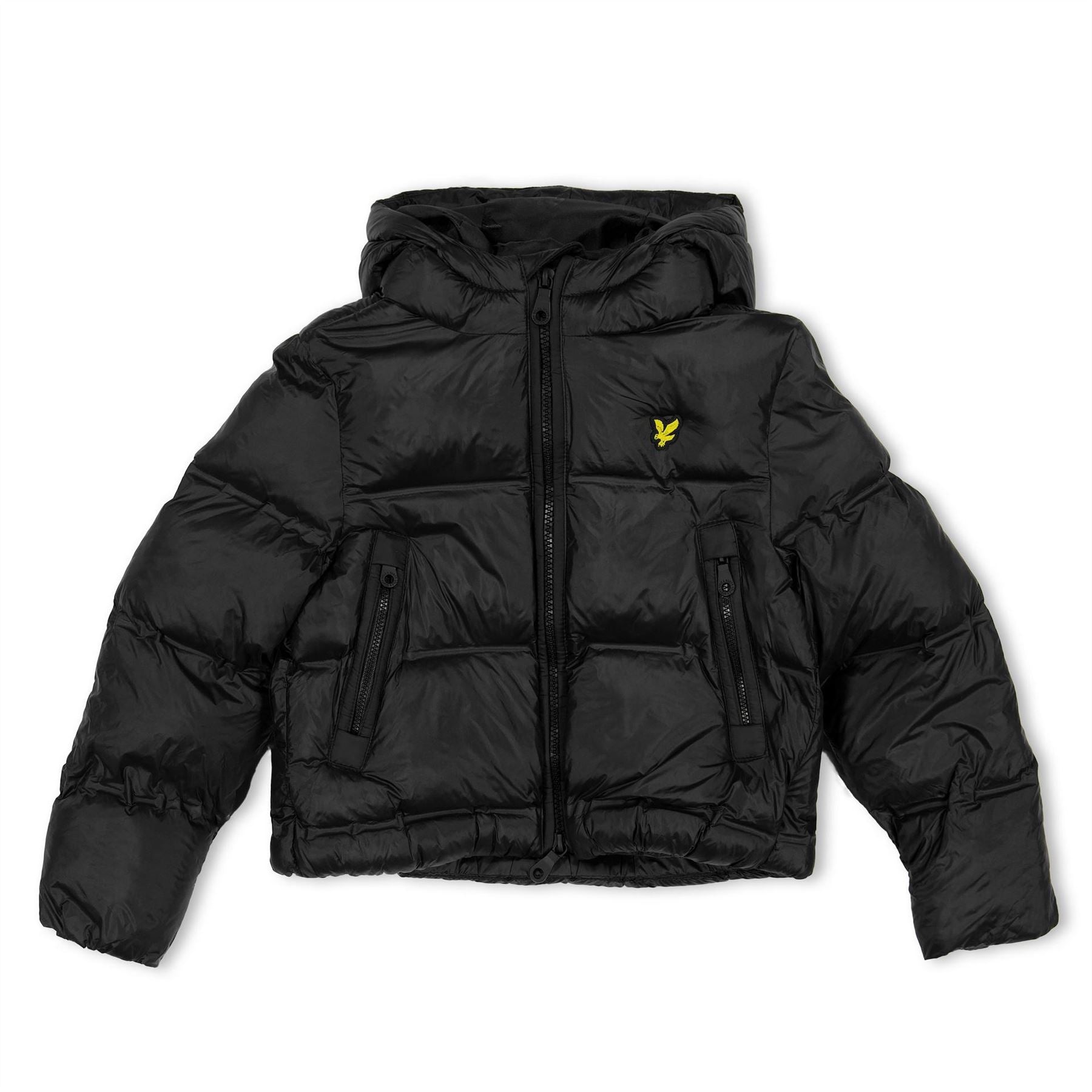 Lyle and Scott Cropped Short Puffer Jacket