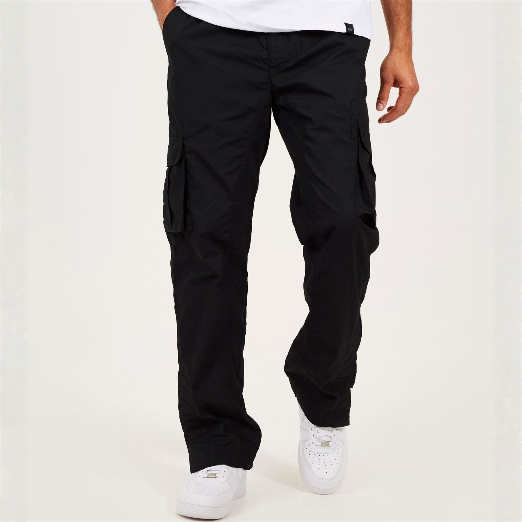 Brave Soul Poplin Cargo Trousers