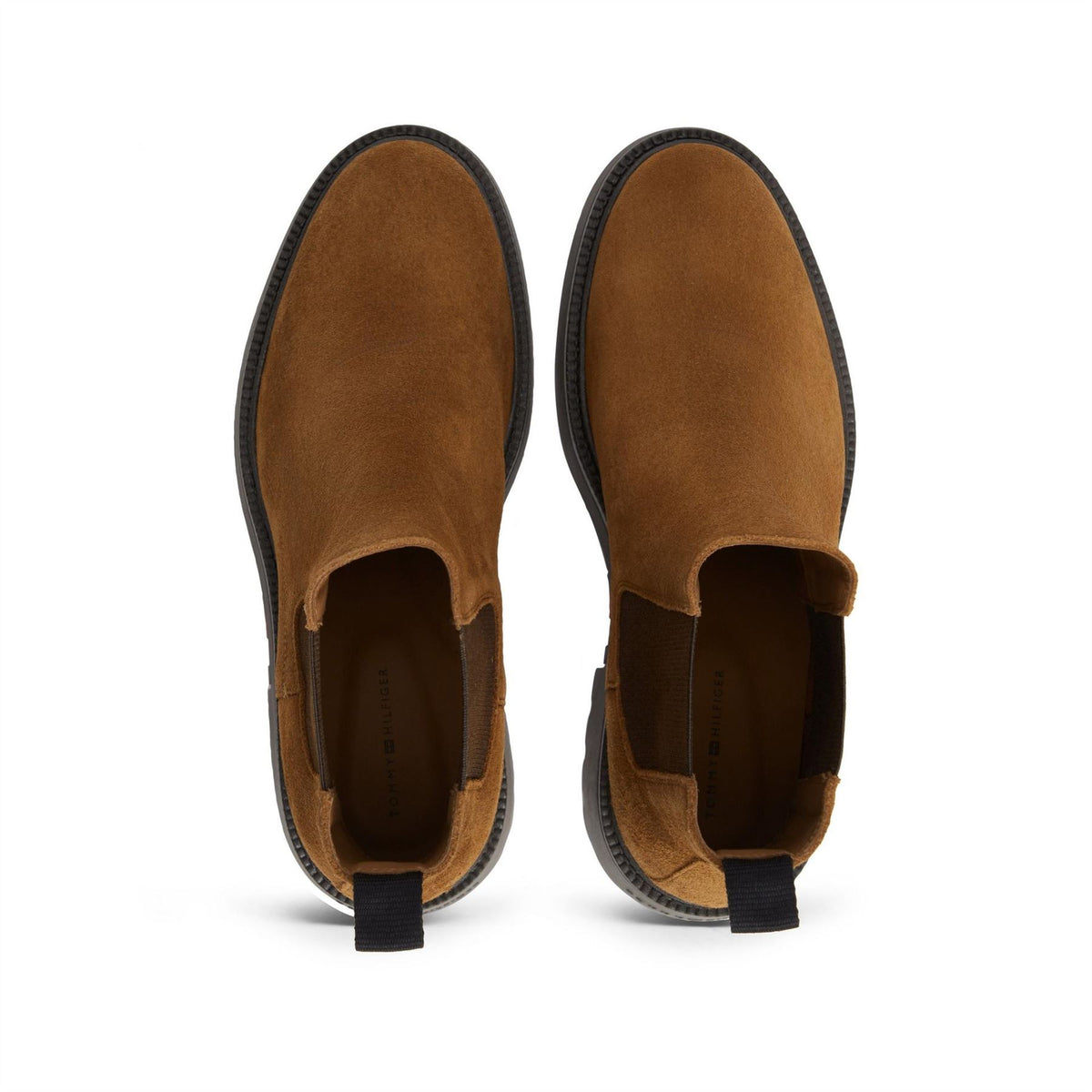 Tommy Hilfiger Corporate Suede Chelsea Boots