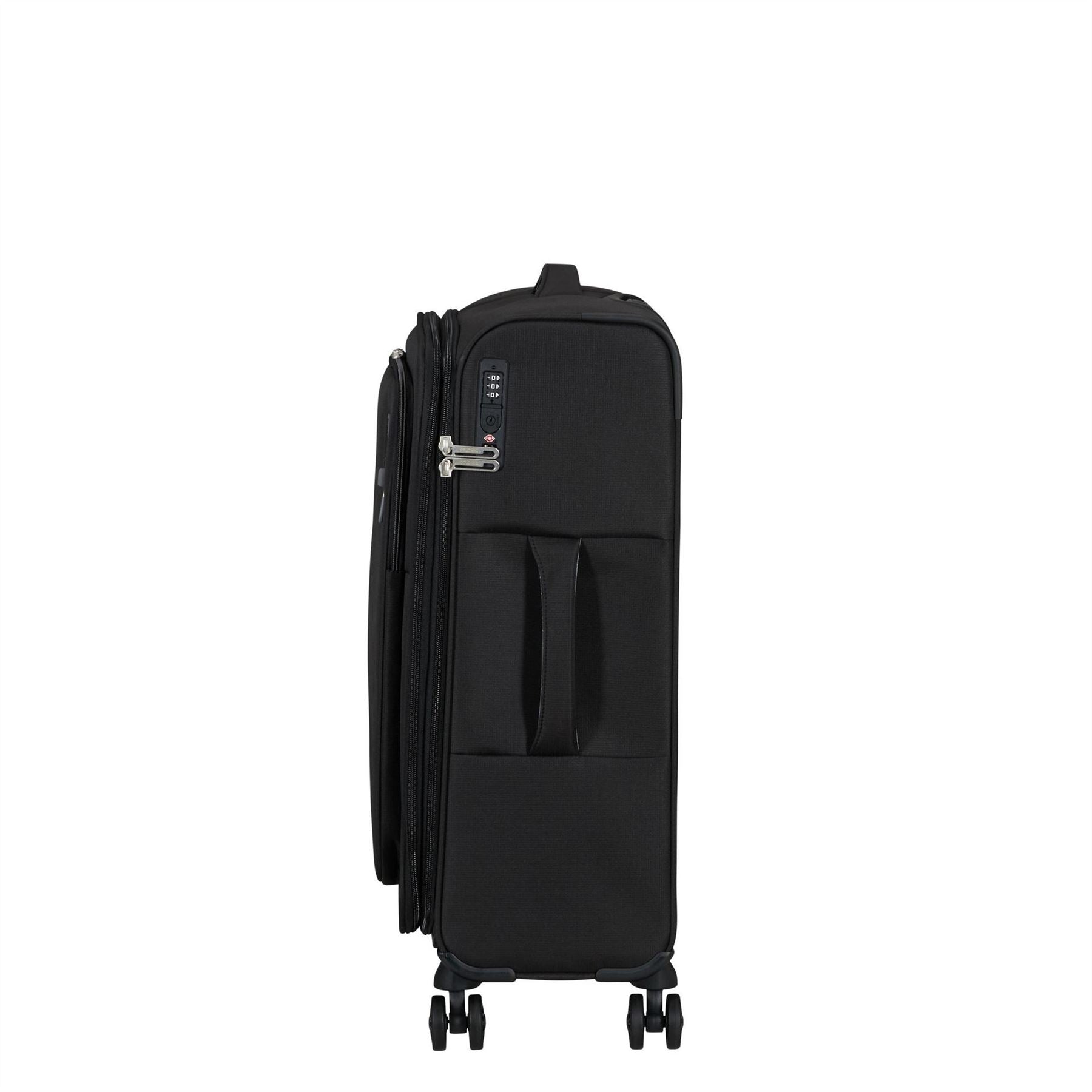 American Tourister Spinner 67x44x26 28cm Exp Tsa Medium Soft Suitcase