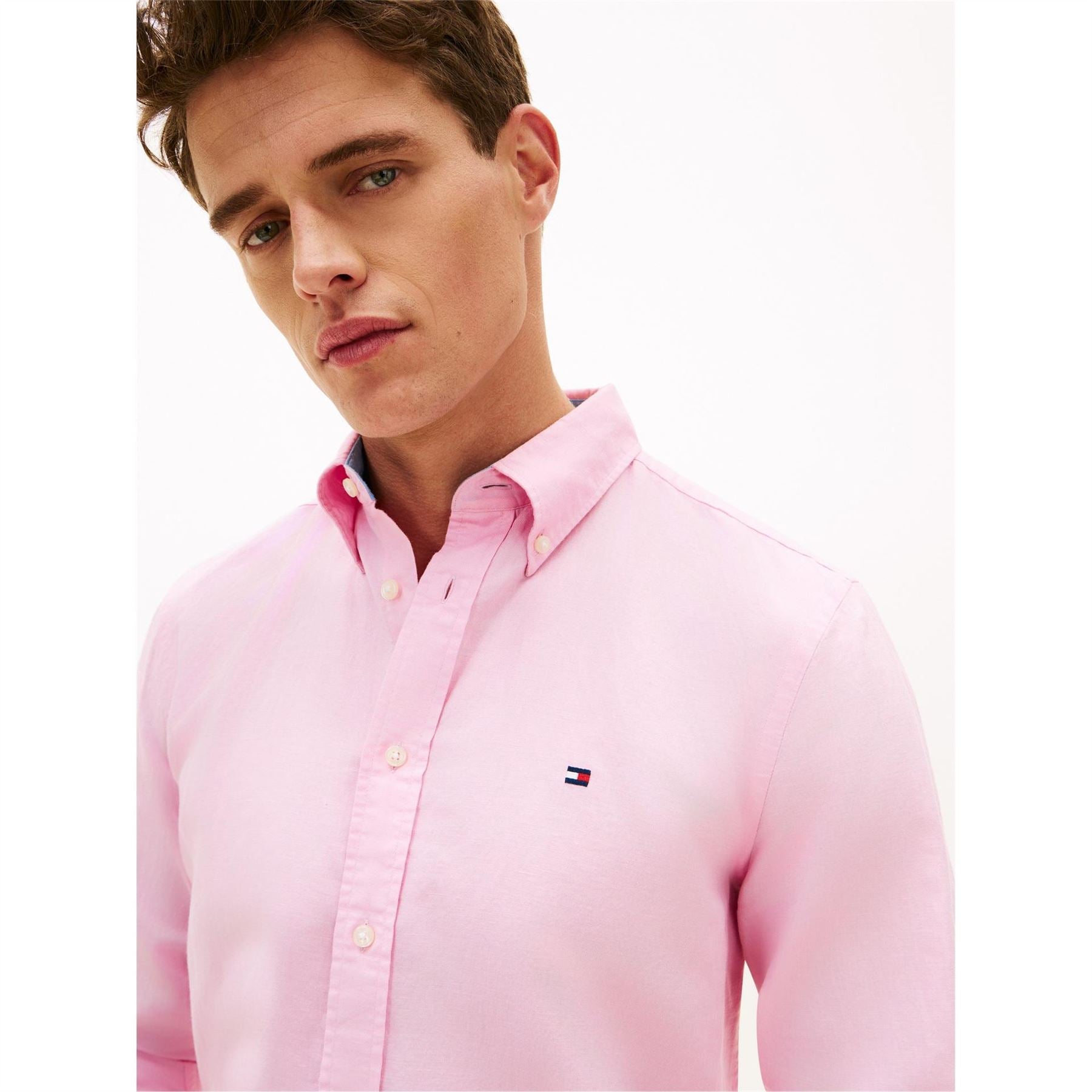 Tommy Hilfiger Linen Ls Shirt Sn63