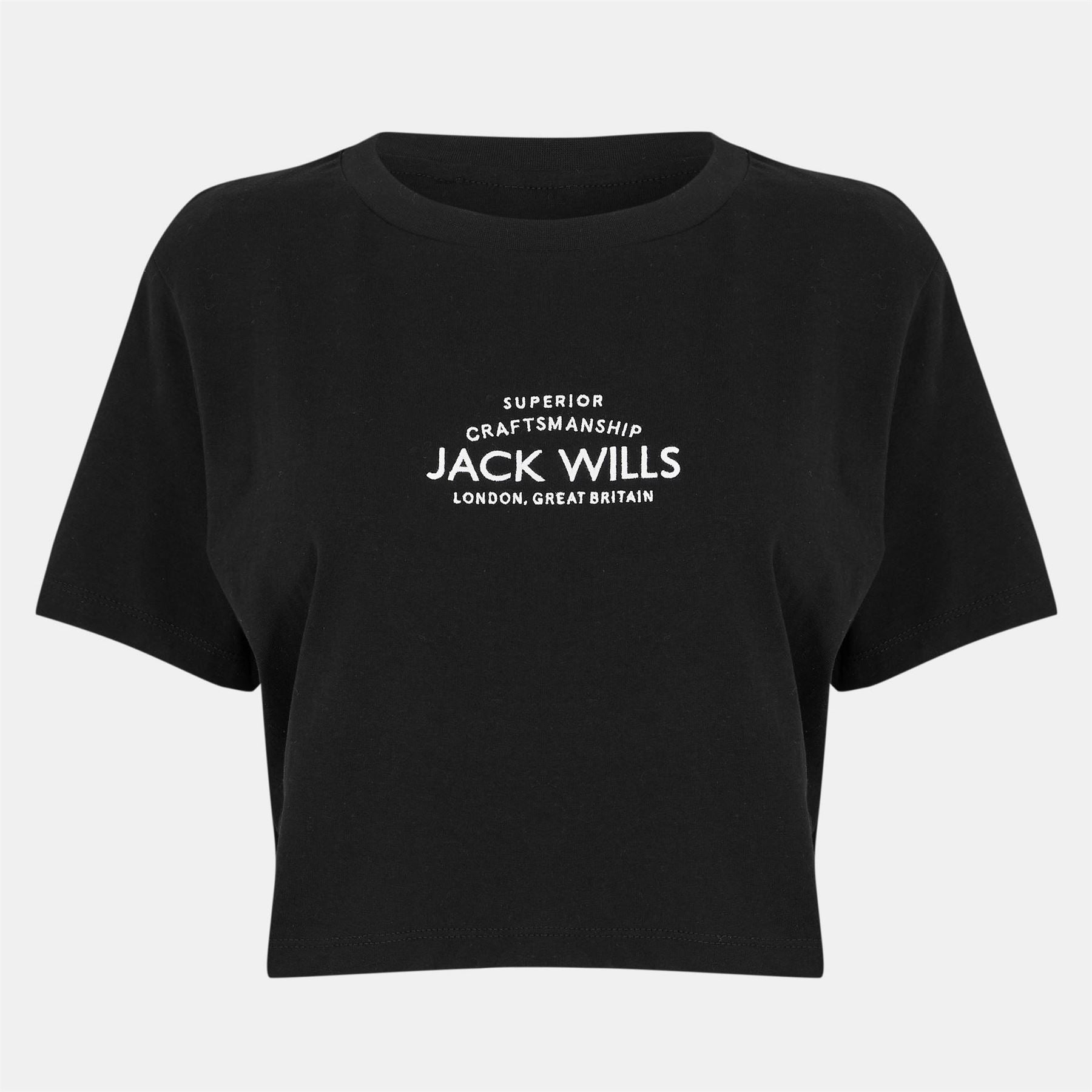 Jack Wills Eccleston Crop T-Shirt