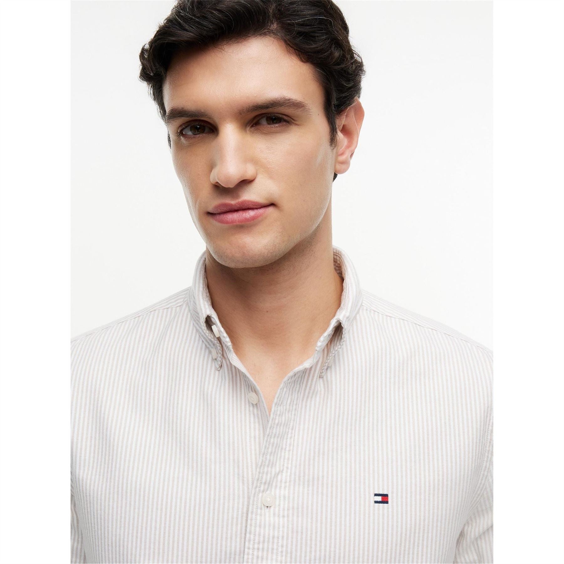 Tommy Hilfiger 1985 Flex Oxford Stripe  Shirt