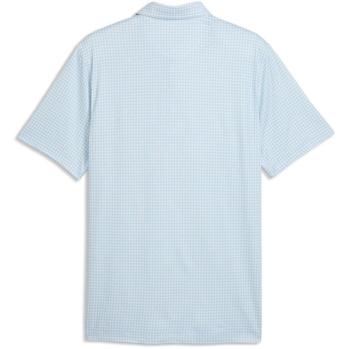 Puma Cloudspun Mono Check Short Sleeve Polo Shirt