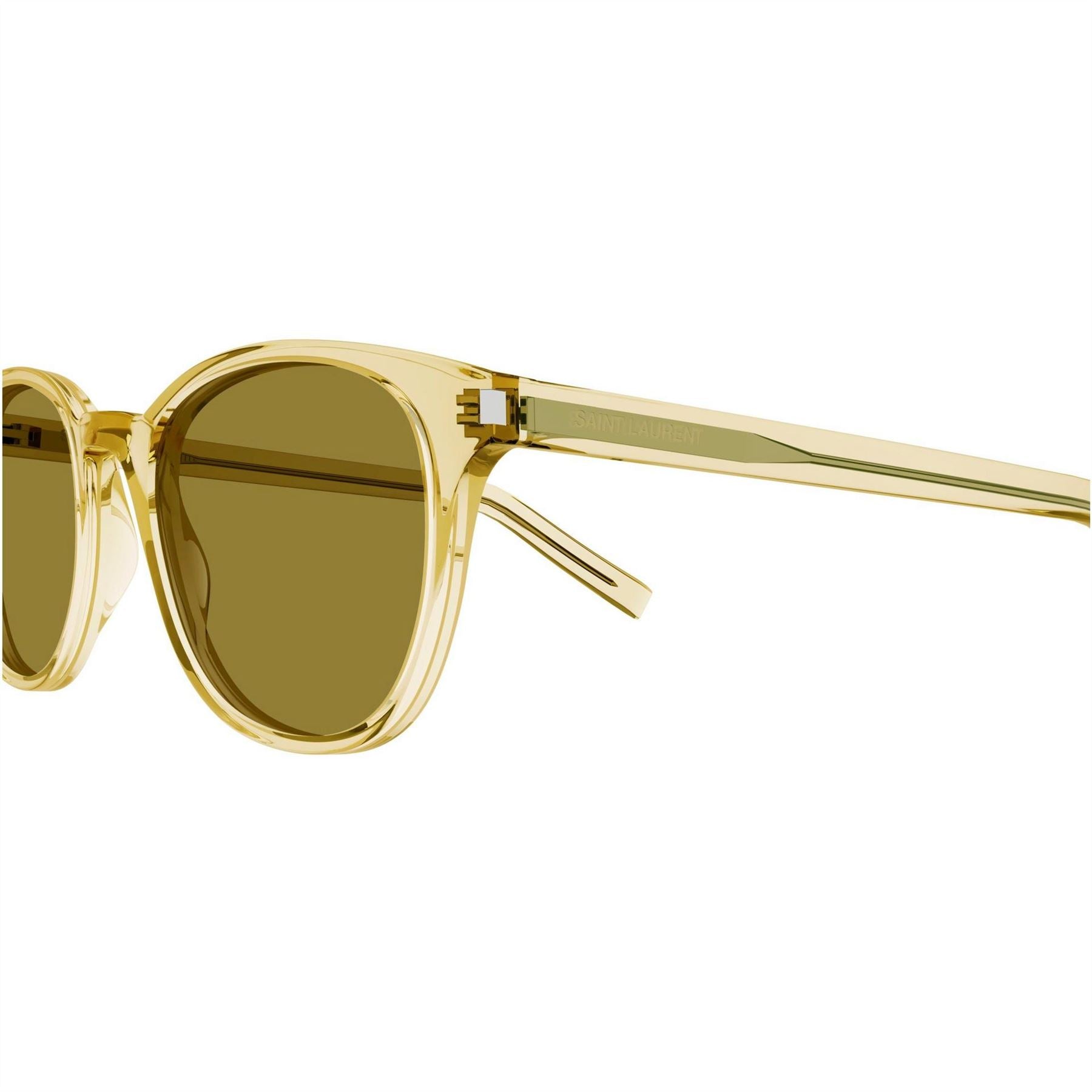 Saint Laurent SL 527 Zoey Round Full Rim Sunglasses
