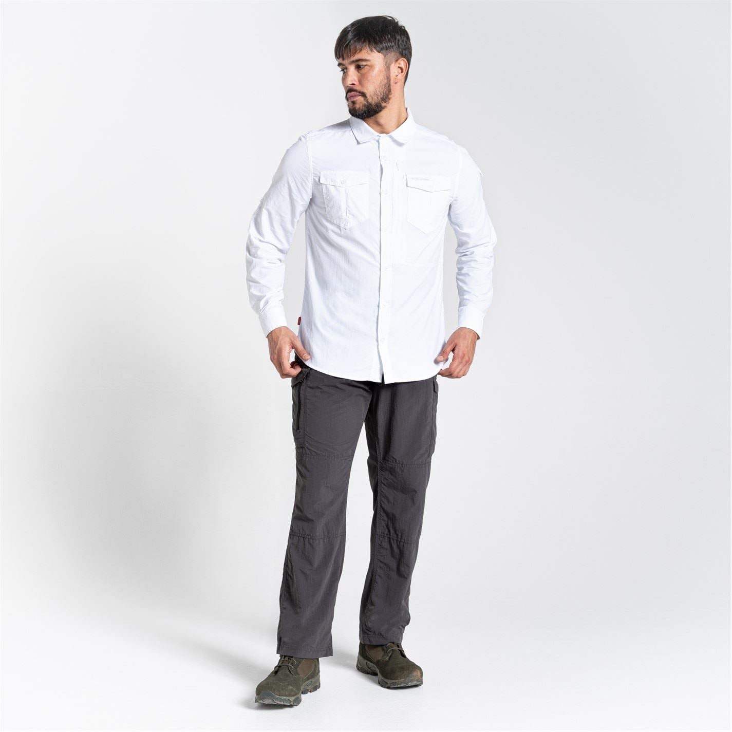 Craghoppers Regular Fit Long Sleeve Cuff Shirt