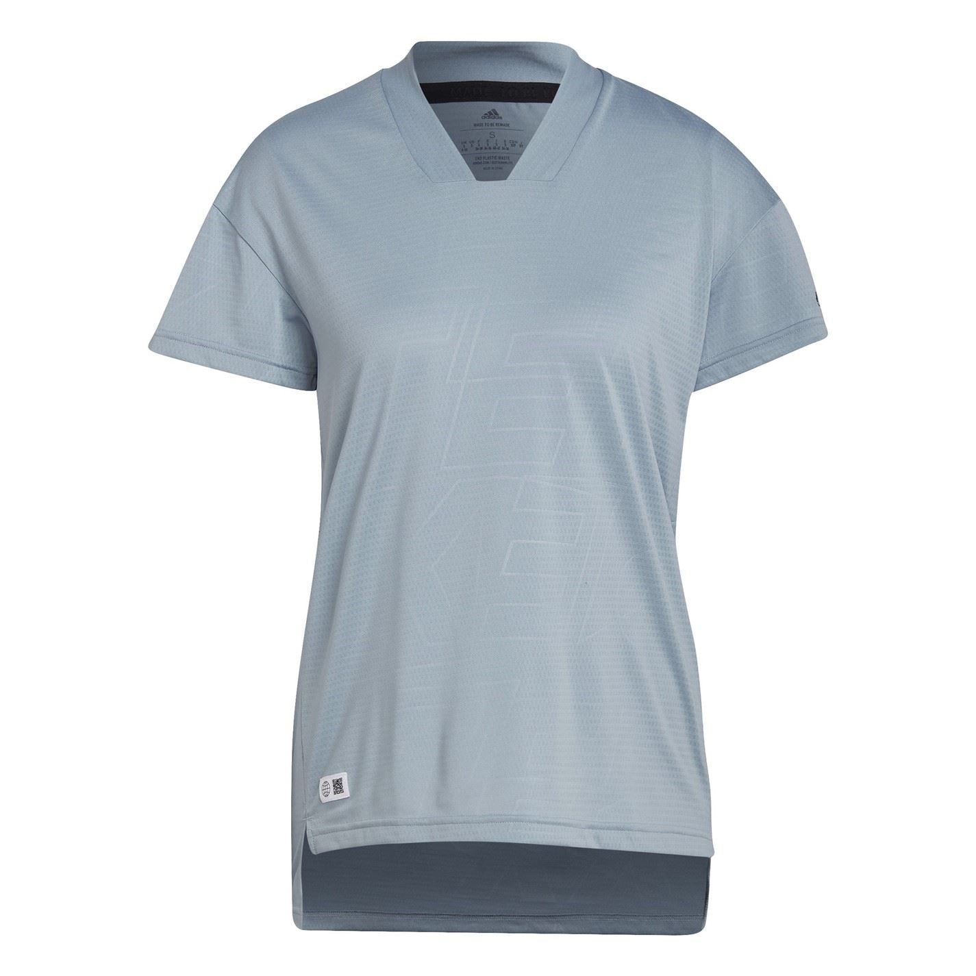 adidas V Neck Regular Fit Short Sleeve T-Shirt