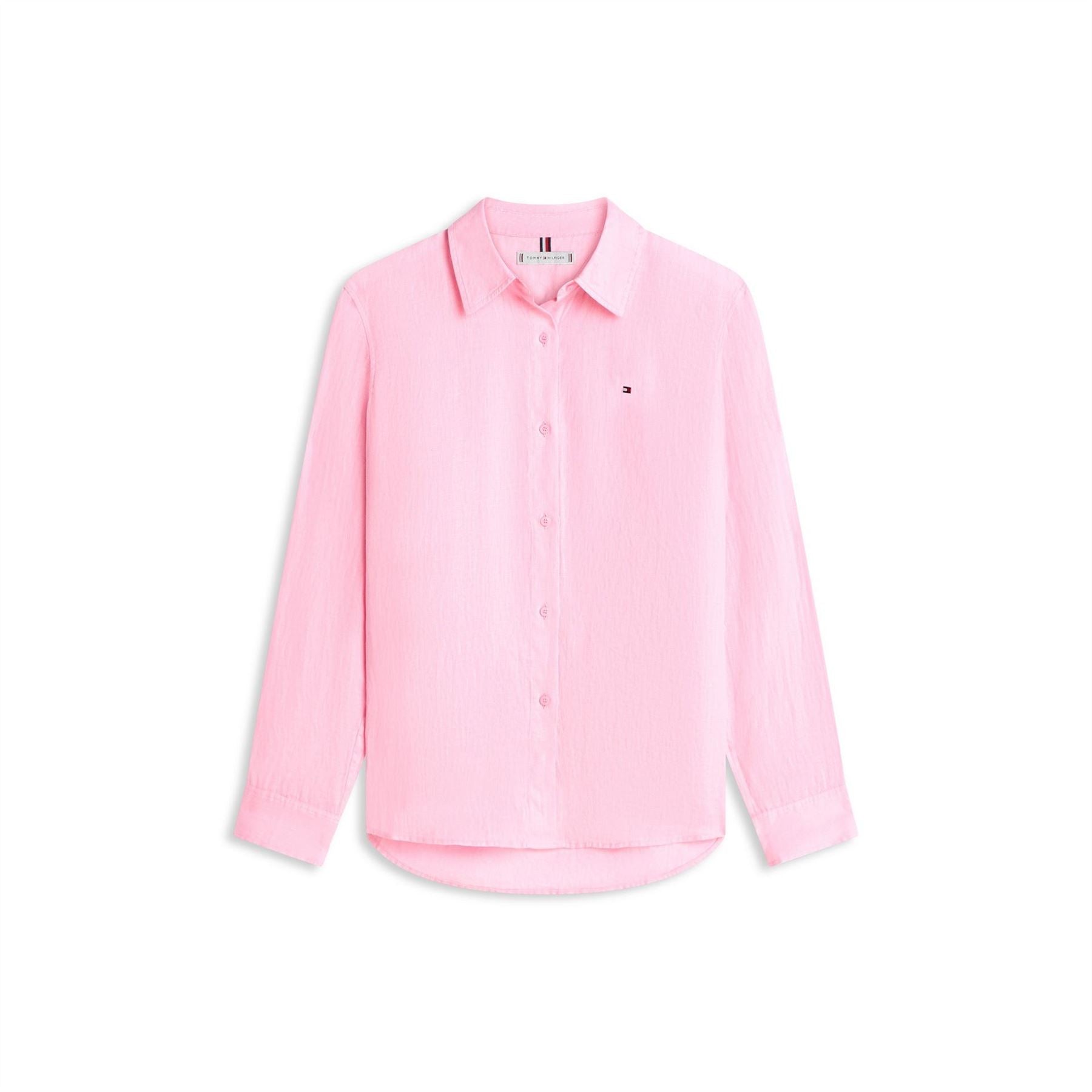Tommy Hilfiger Long Sleeve Plain Shirt