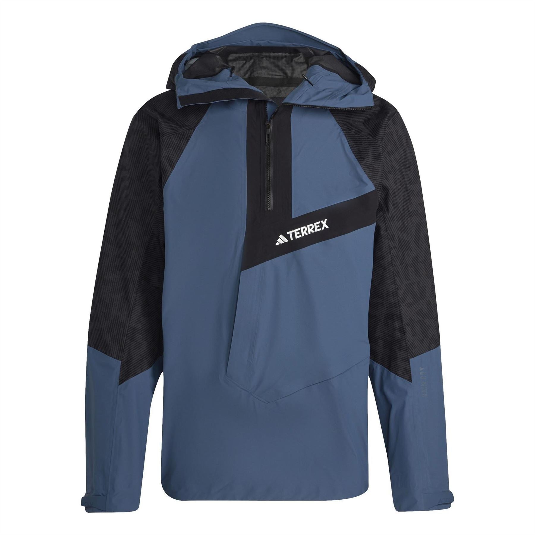 adidas Terrex Techrock Rain.rdy Long Sleeve Hooded Waterproof Jacket