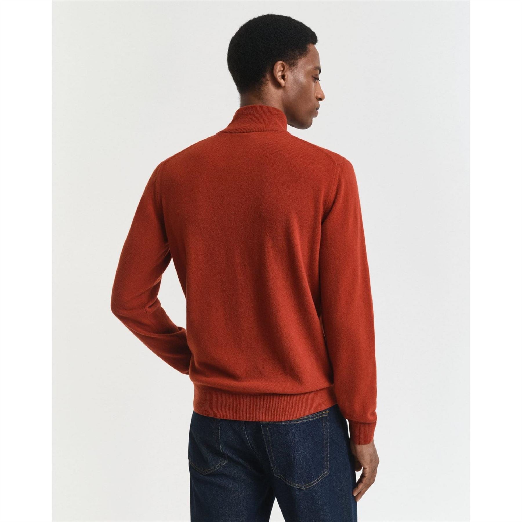 Gant Lambswool Half Zip Fleece
