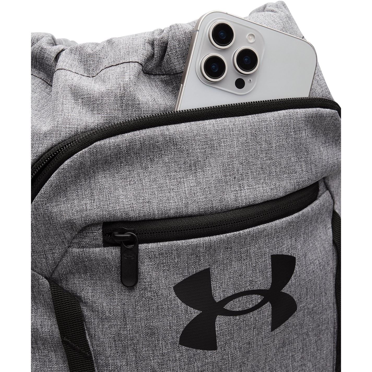 Under Armour Hustle Gym Sack Heathered Backpack