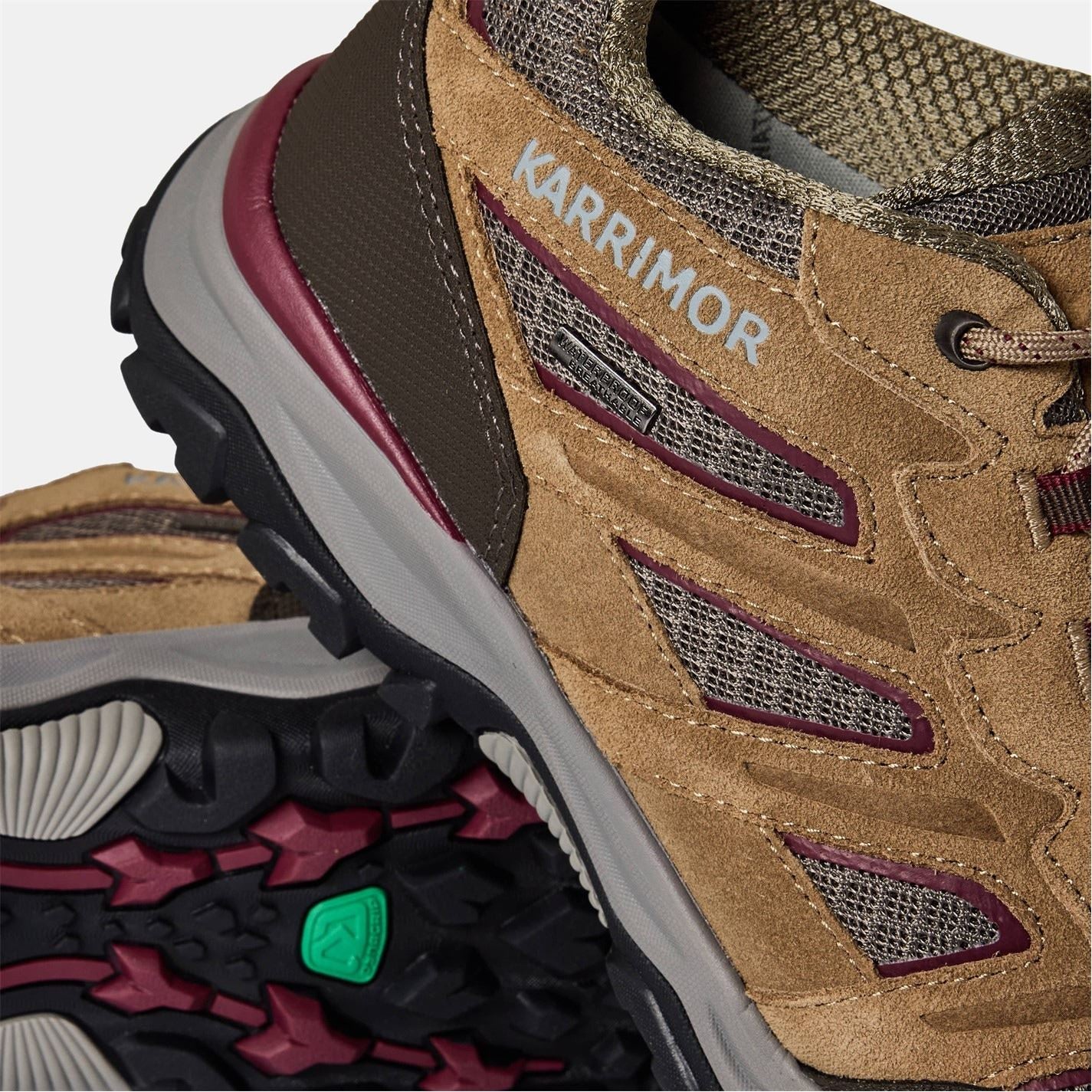 Karrimor Mount Low Ladies Waterproof Walking Shoes