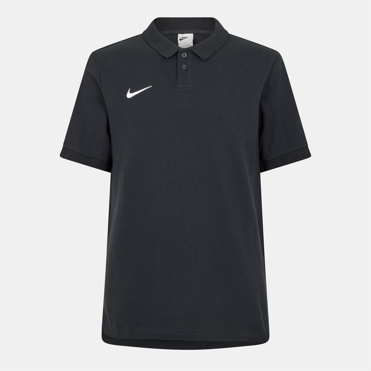 Nike Button Placket Collared Neck Short Sleeve Polo Shirt