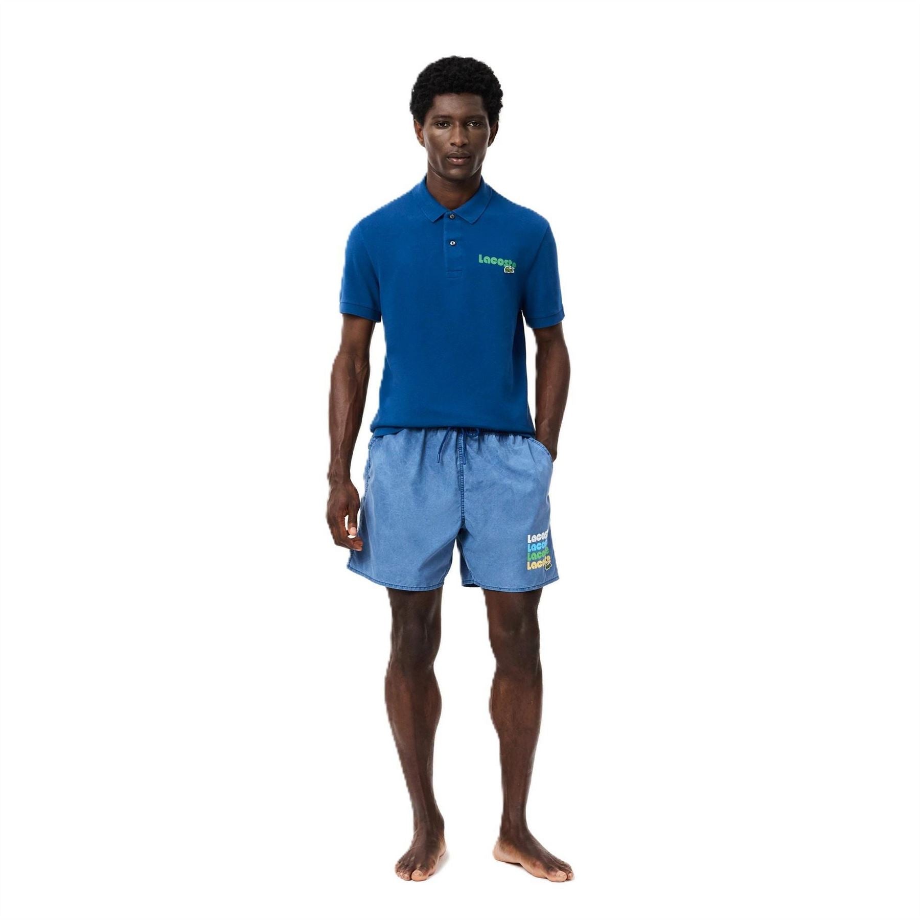 Lacoste Quick Dry Swimming Trunks