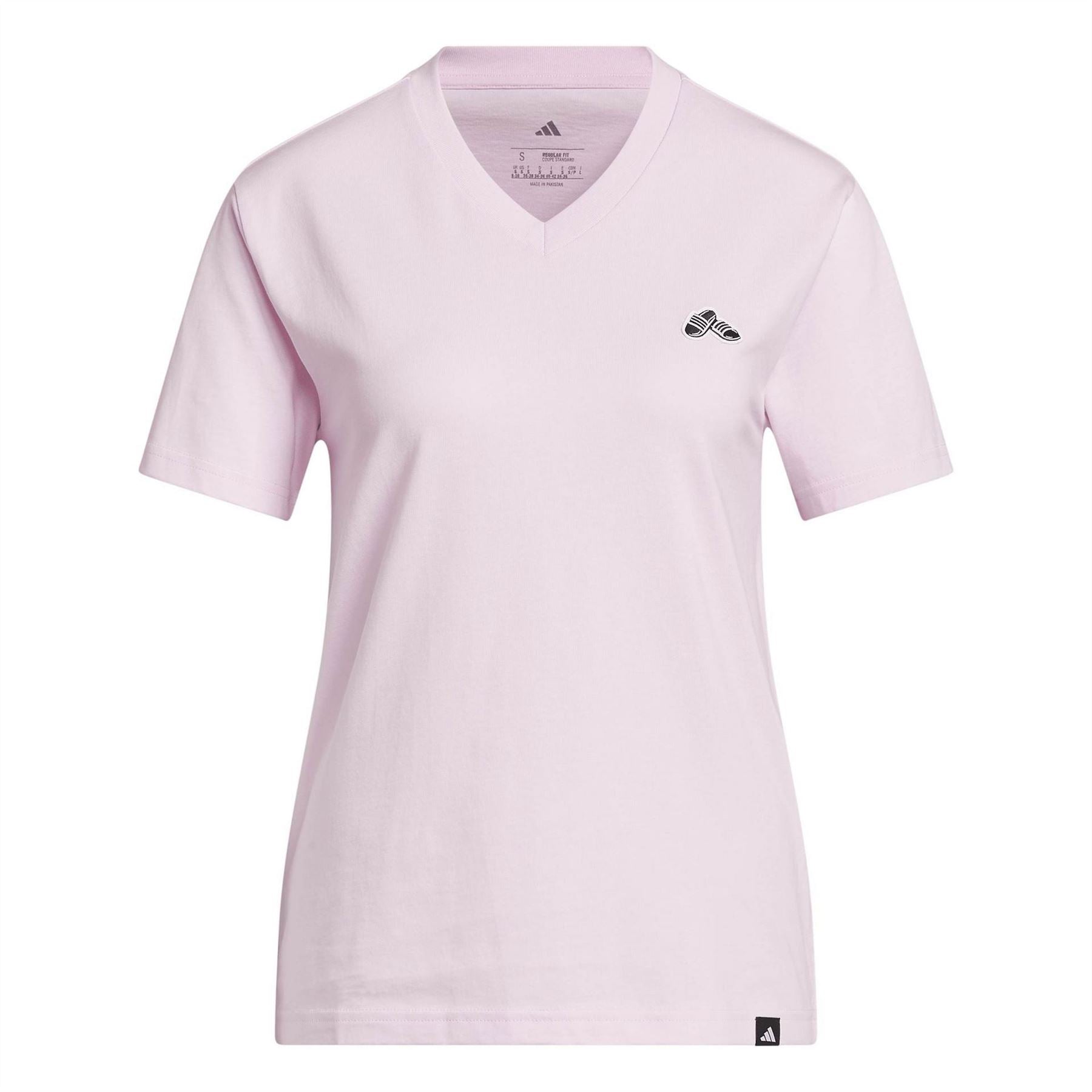 adidas Slide V Neck T-Shirt